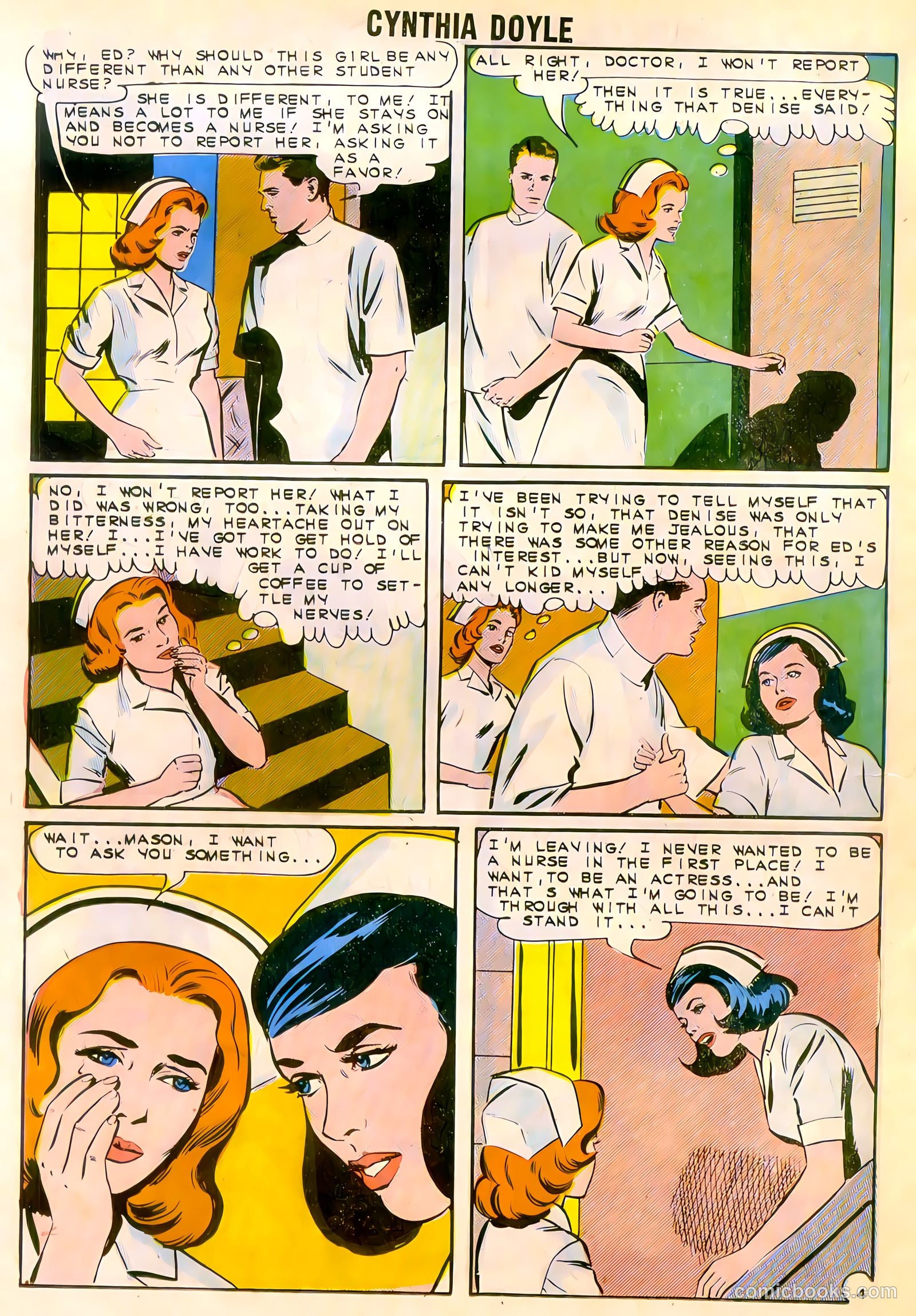 Cynthia Doyle, Nurse in Love #74 (1964) — page 18