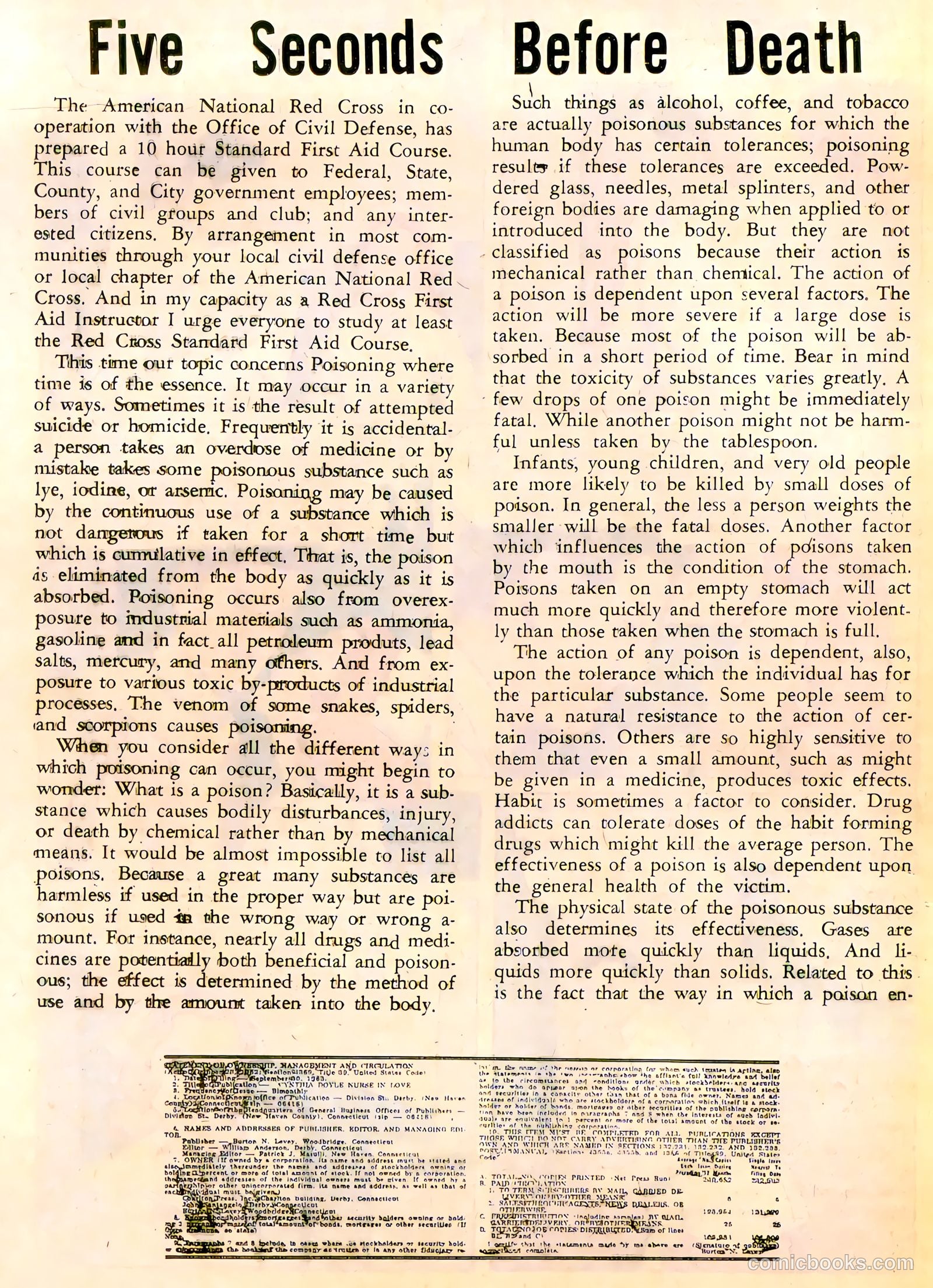 Cynthia Doyle, Nurse in Love #74 (1964) — page 20