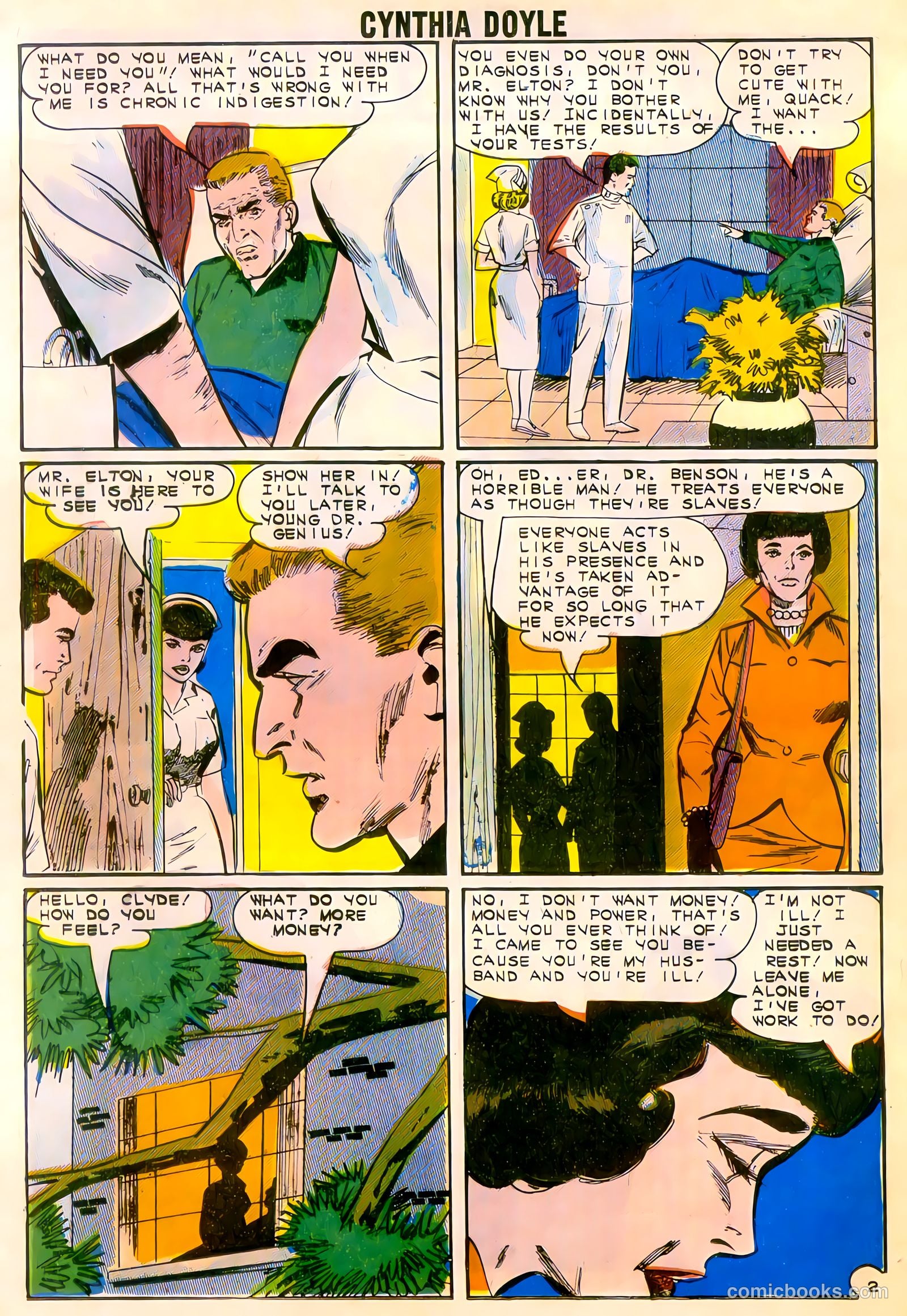 Cynthia Doyle, Nurse in Love #74 (1964) — page 24