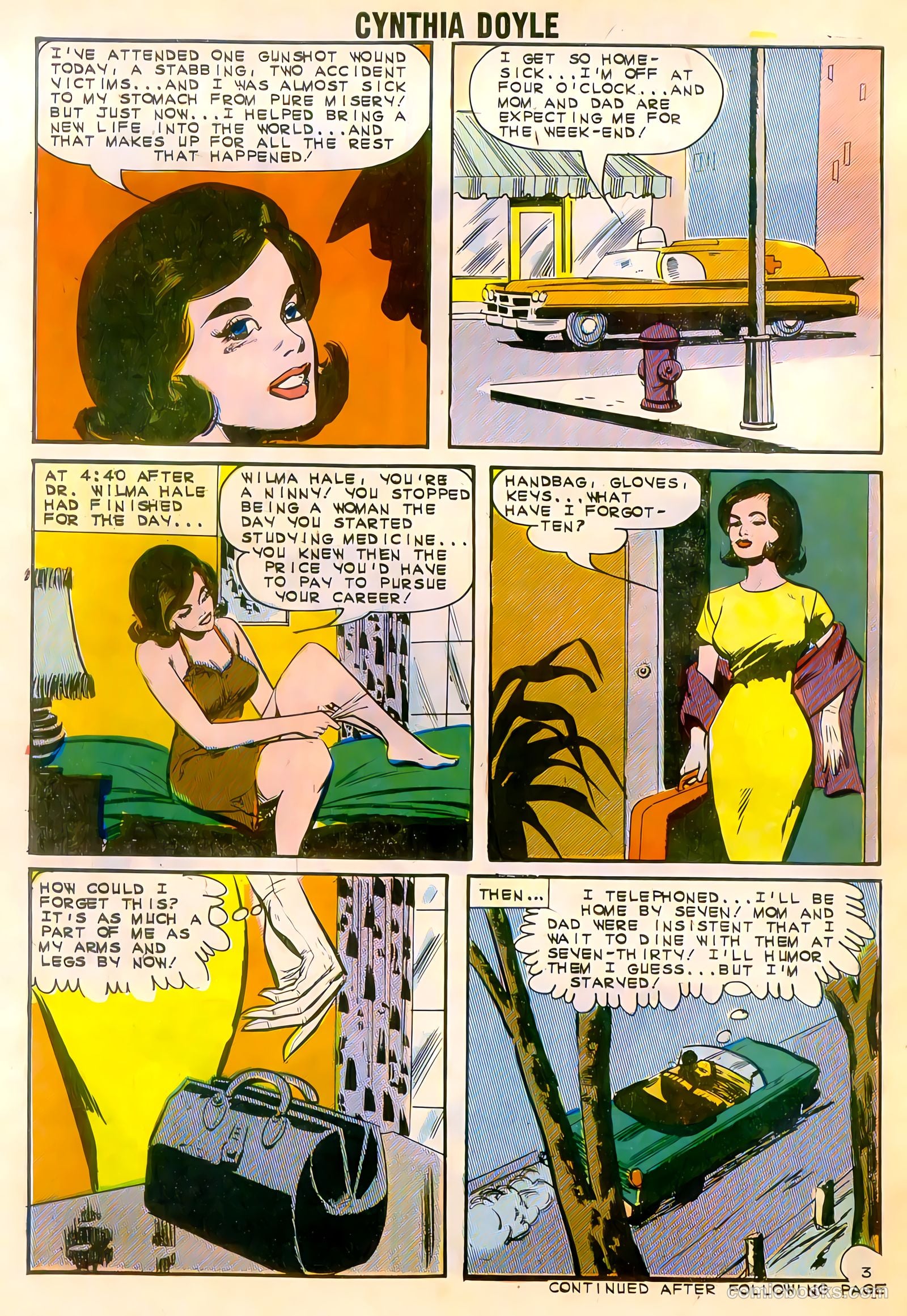 Cynthia Doyle, Nurse in Love #74 (1964) — page 30