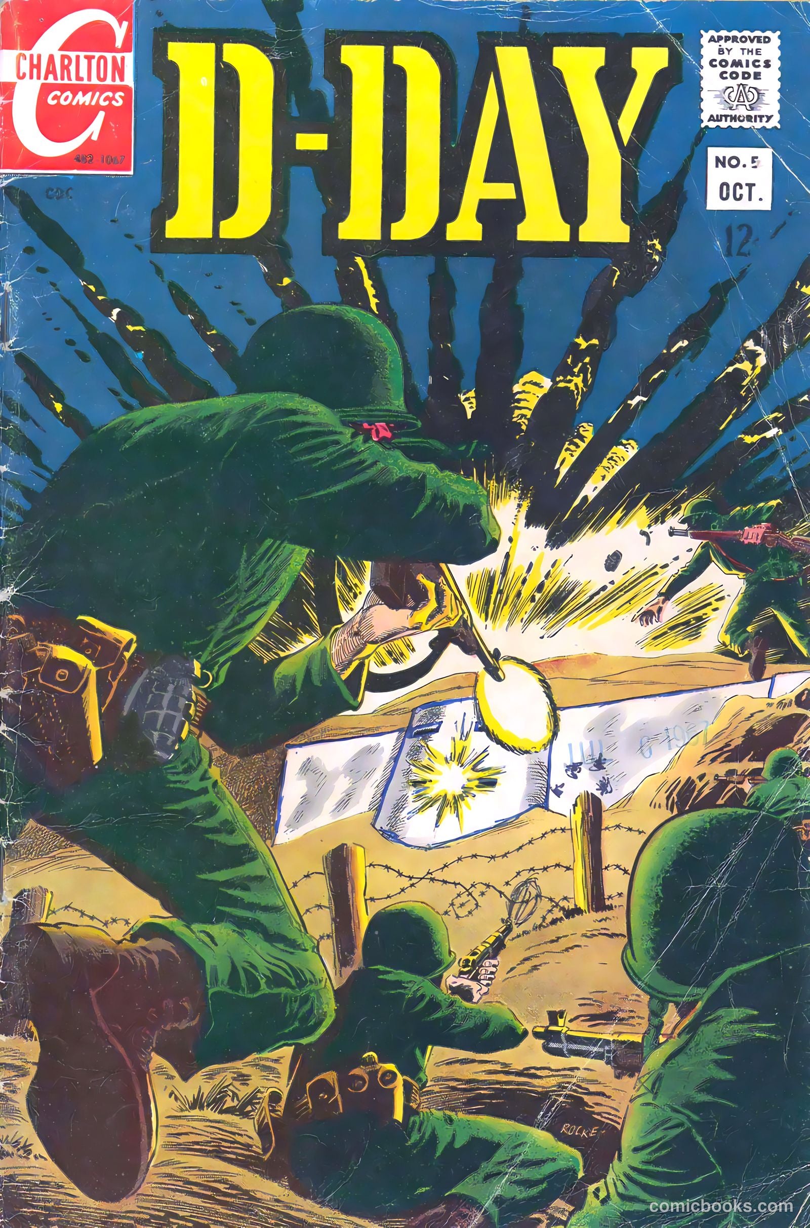 D-Day #5 cover