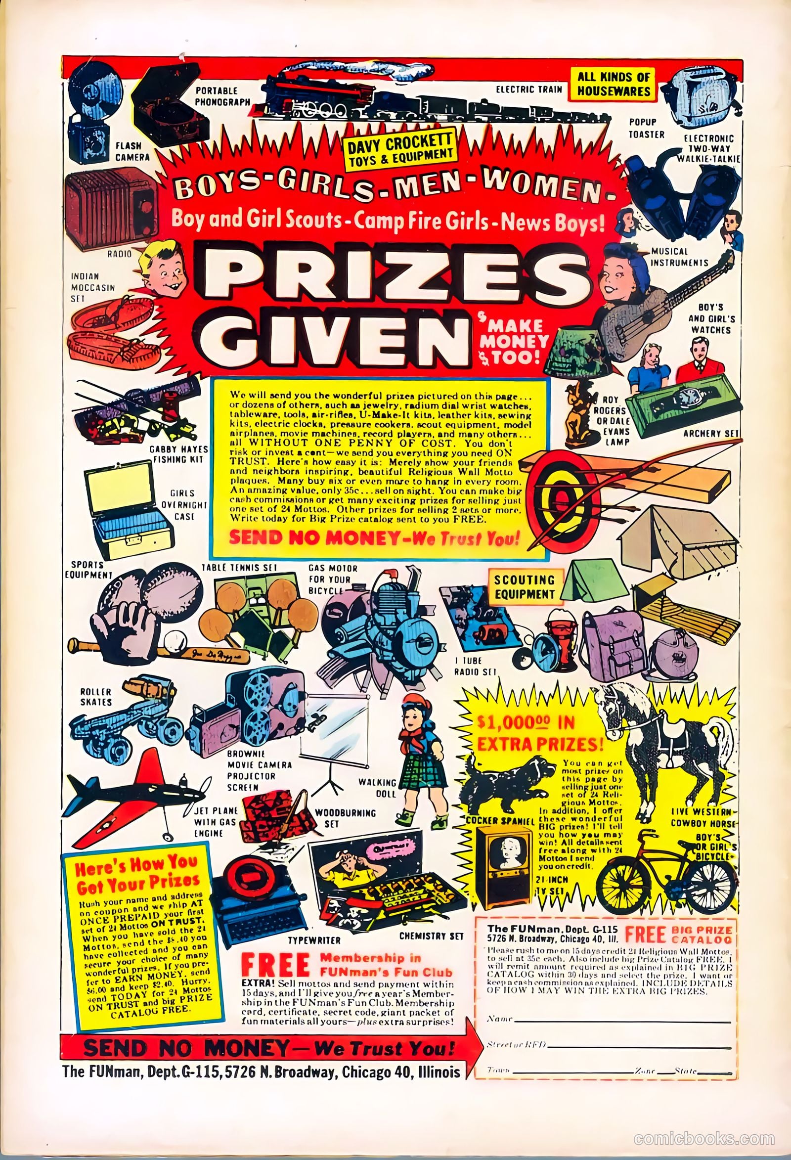 Dan'l Boone #7 (1956) — page 36 of 36