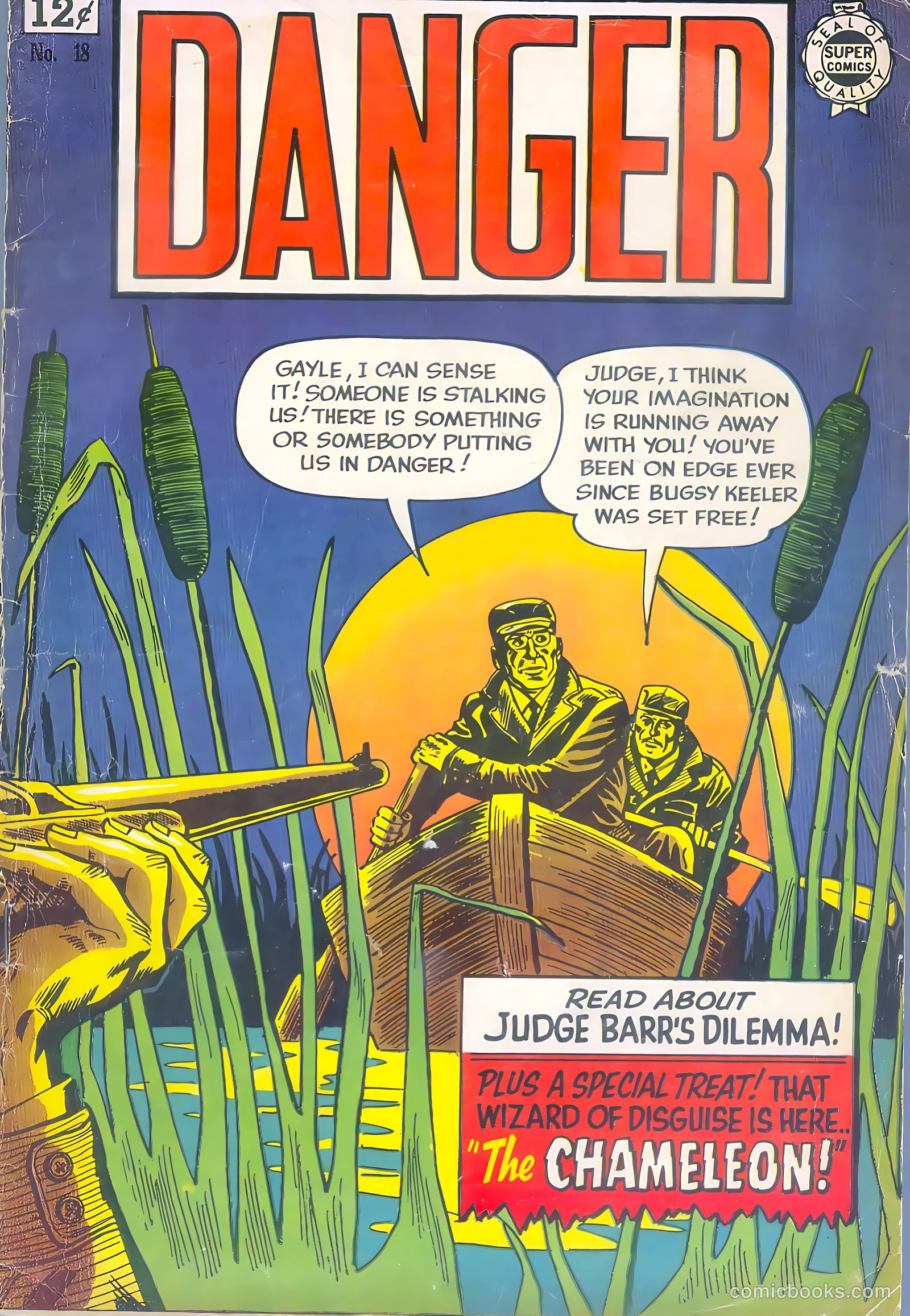 Danger #18 cover