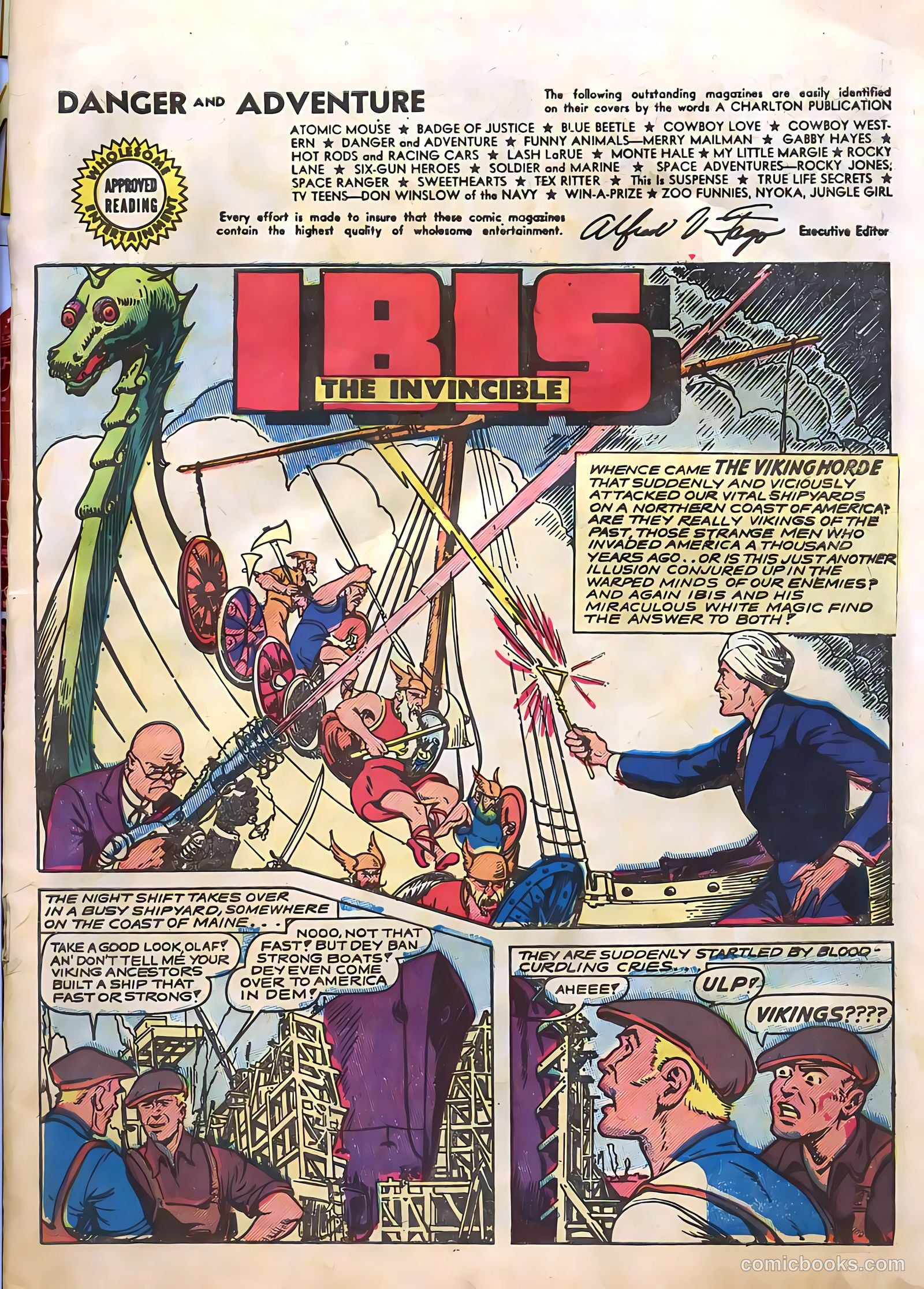 Danger and Adventure #22 (1955) — page 3 of 35
