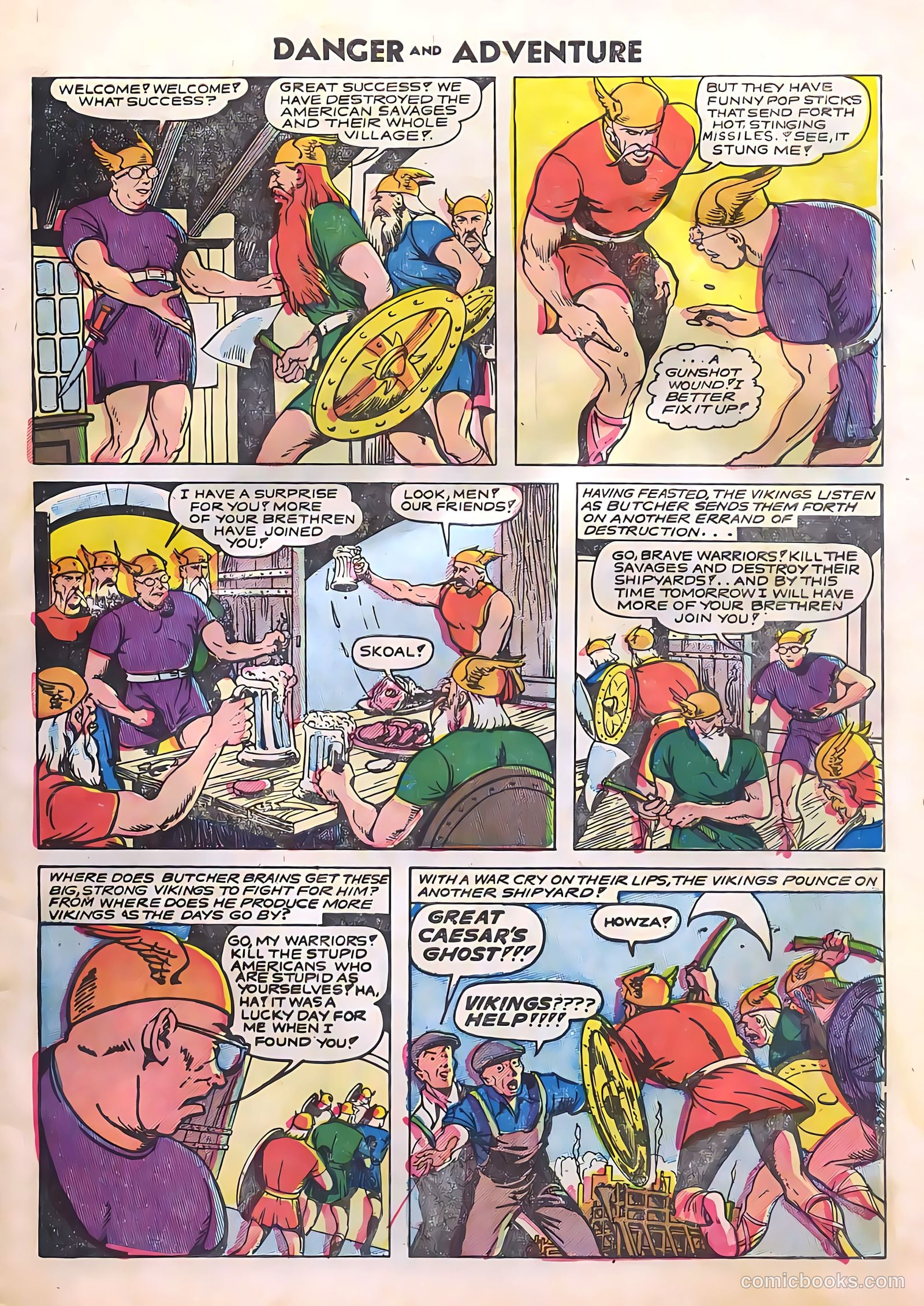 Danger and Adventure #22 (1955) — page 5 of 35