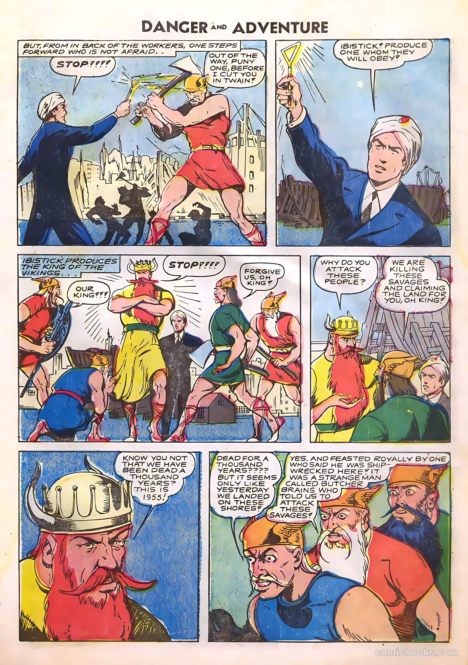 Danger and Adventure #22 (1955) — page 6 of 35