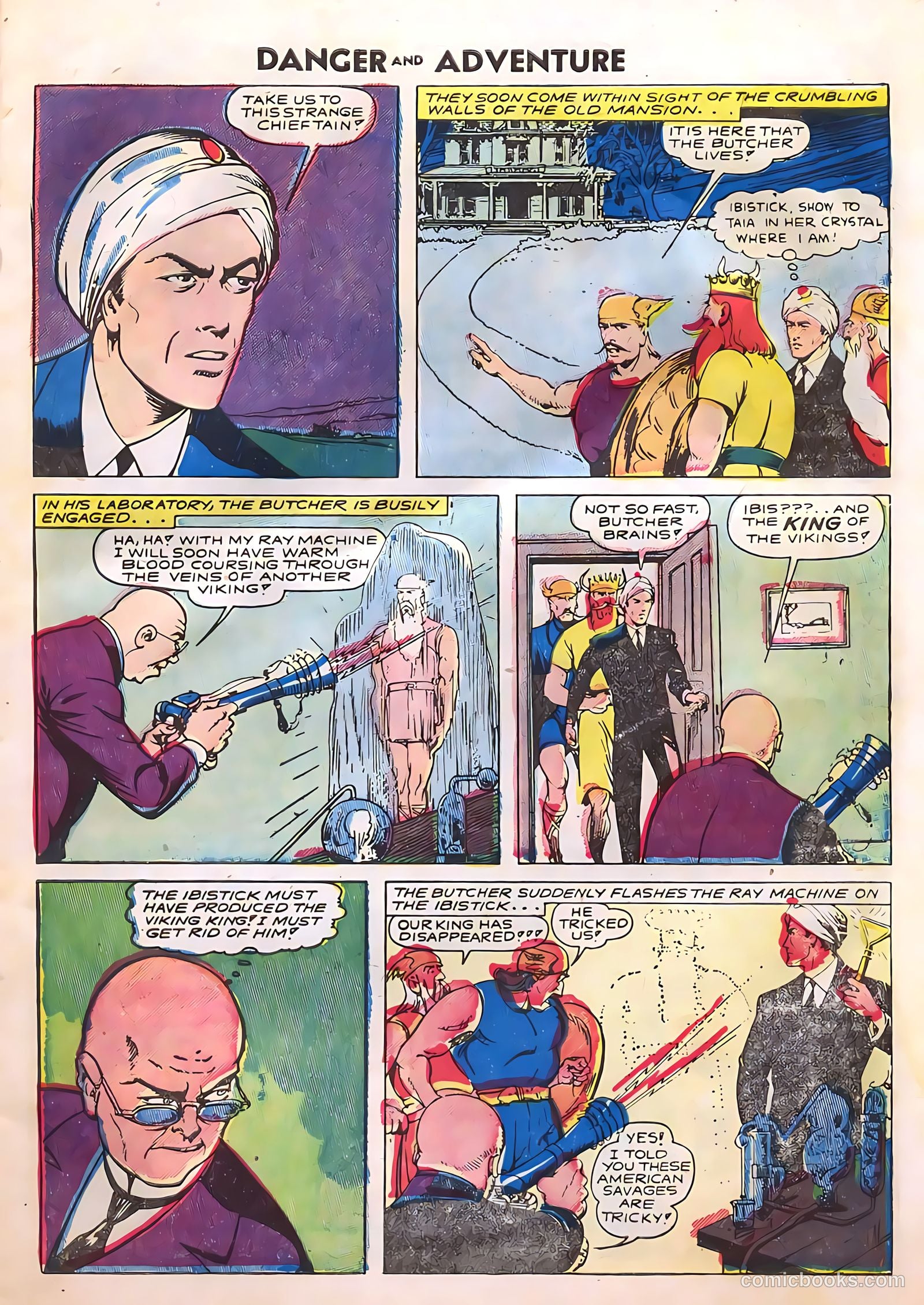Danger and Adventure #22 (1955) — page 7 of 35