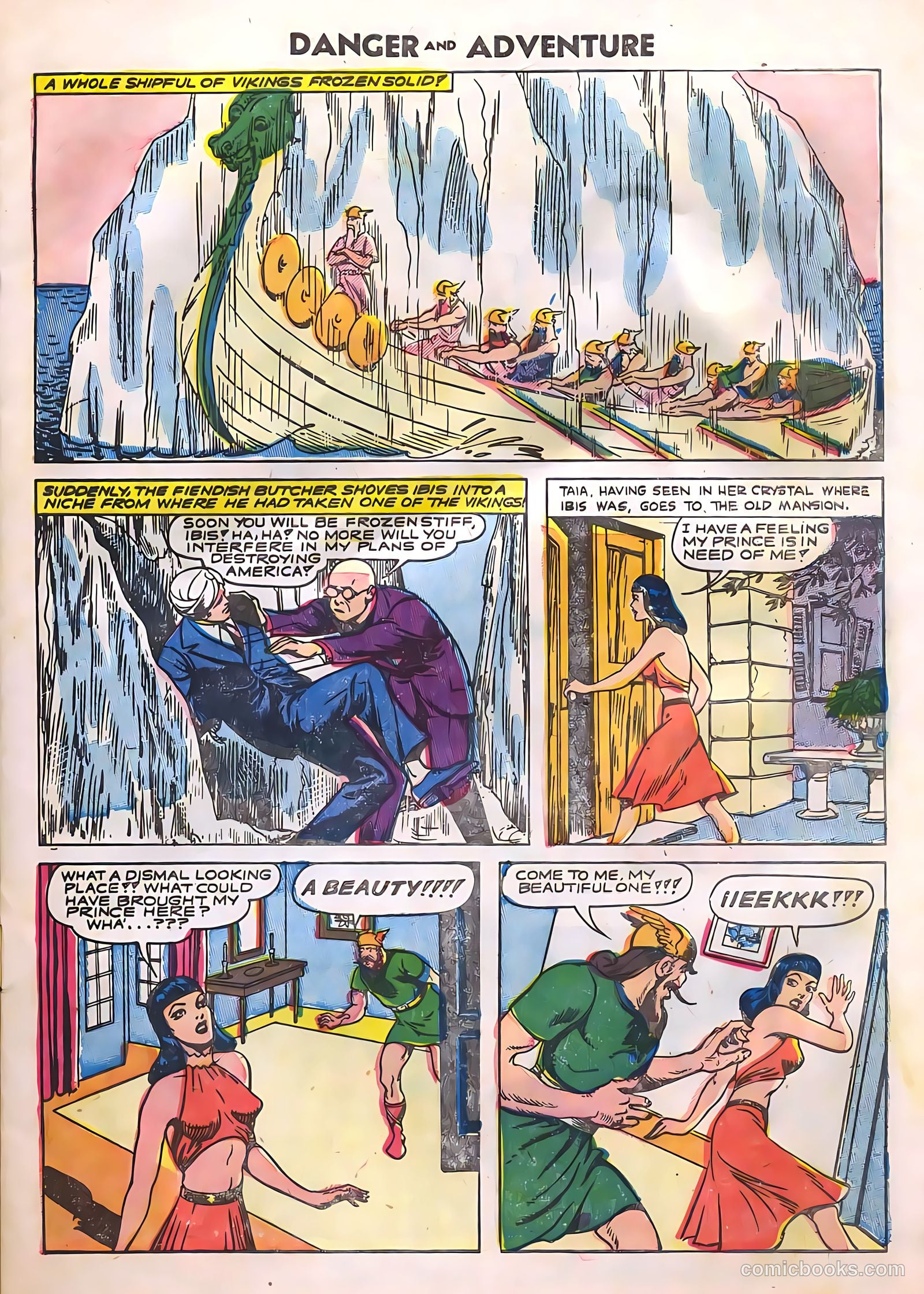 Danger and Adventure #22 (1955) — page 9 of 35