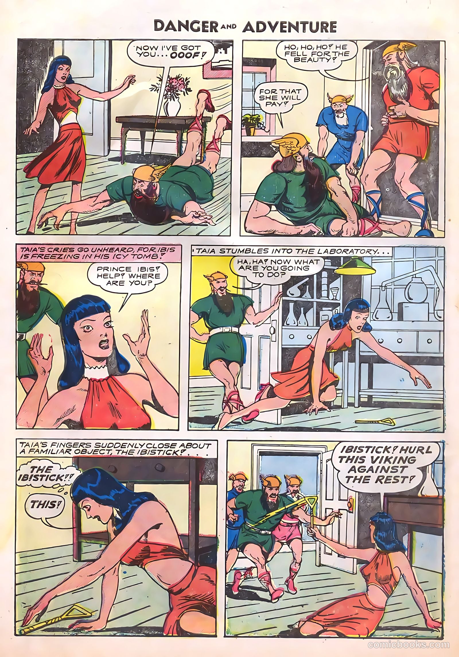 Danger and Adventure #22 (1955) — page 10 of 35