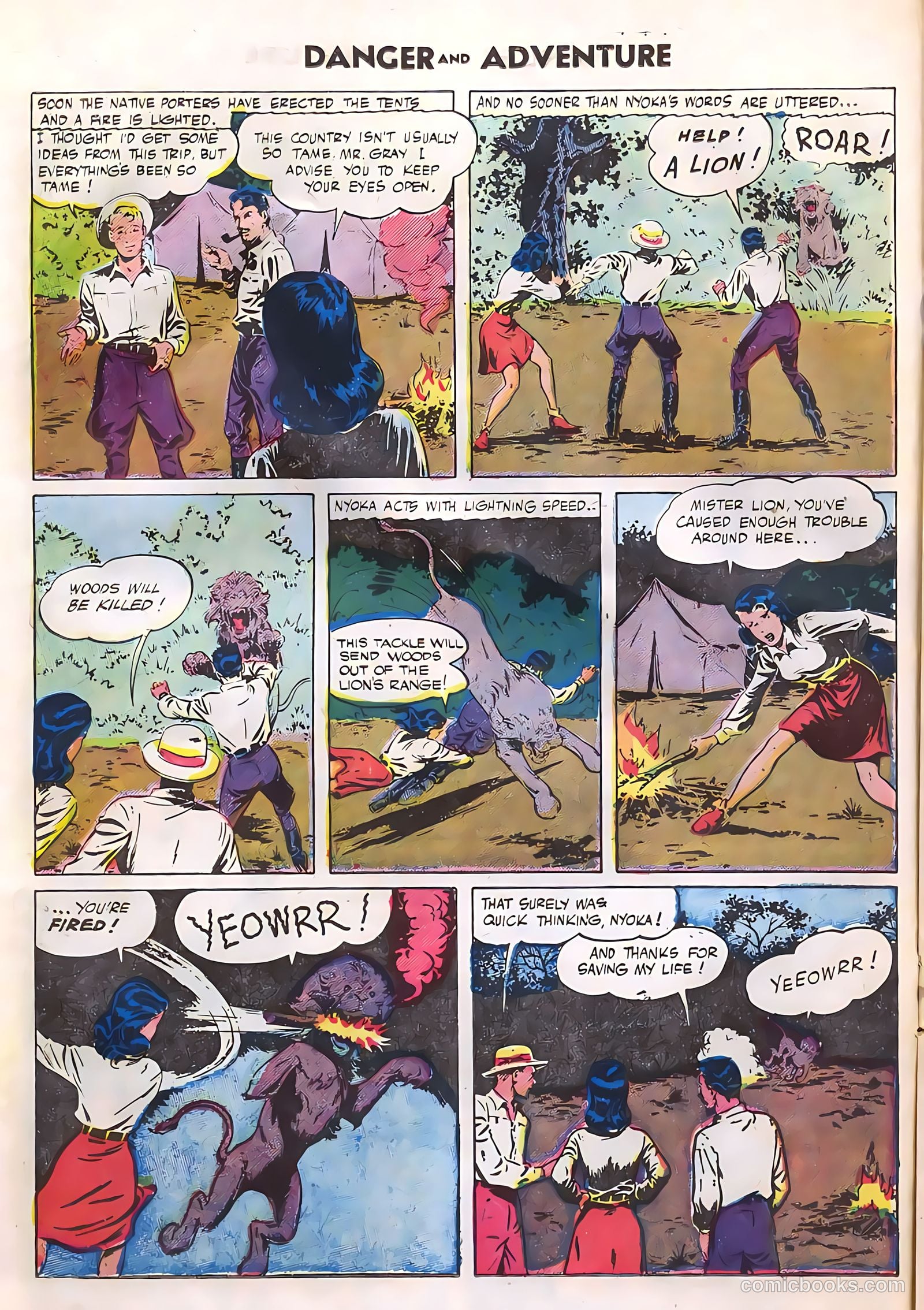 Danger and Adventure #22 (1955) — page 14 of 35