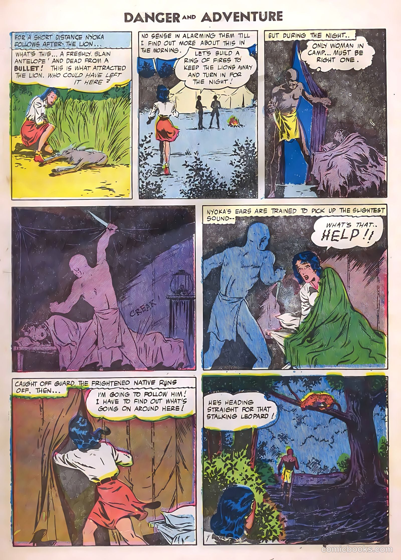 Danger and Adventure #22 (1955) — page 15 of 35