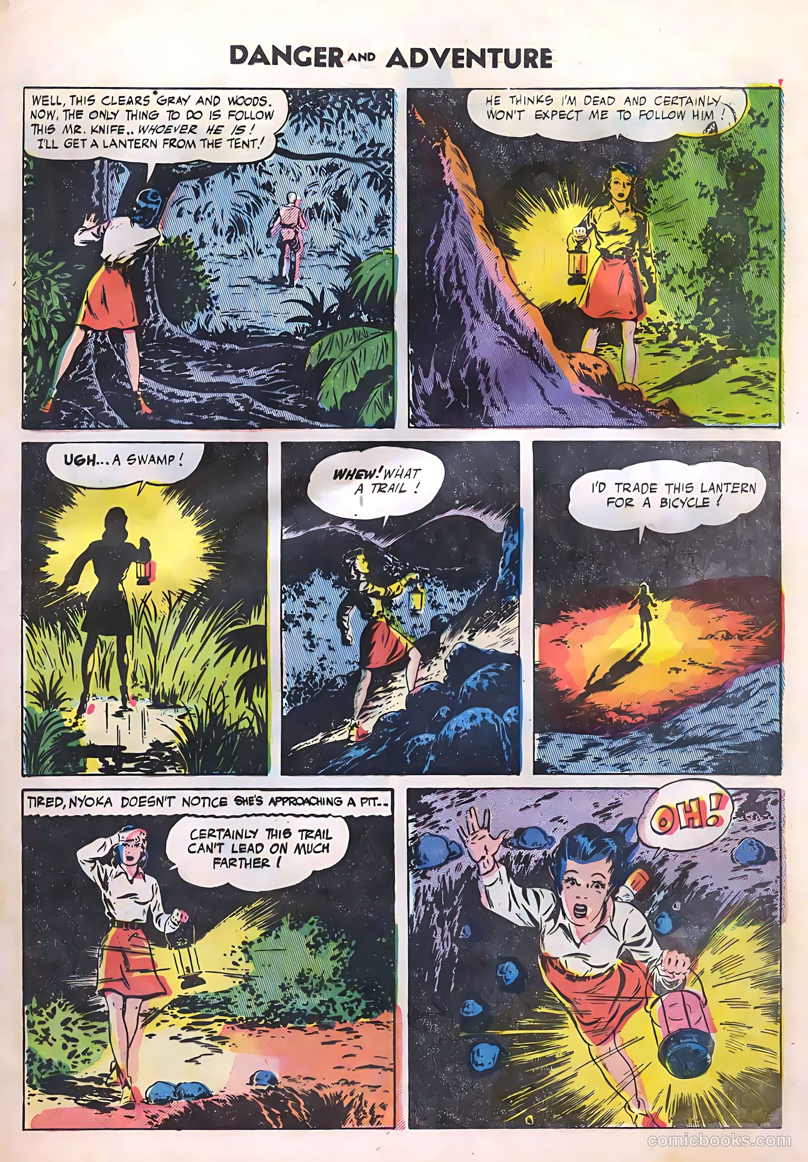 Danger and Adventure #22 (1955) — page 17 of 35