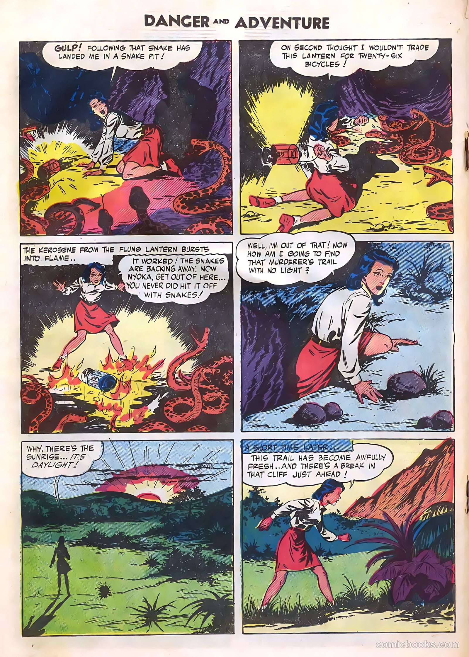 Danger and Adventure #22 (1955) — page 18 of 35