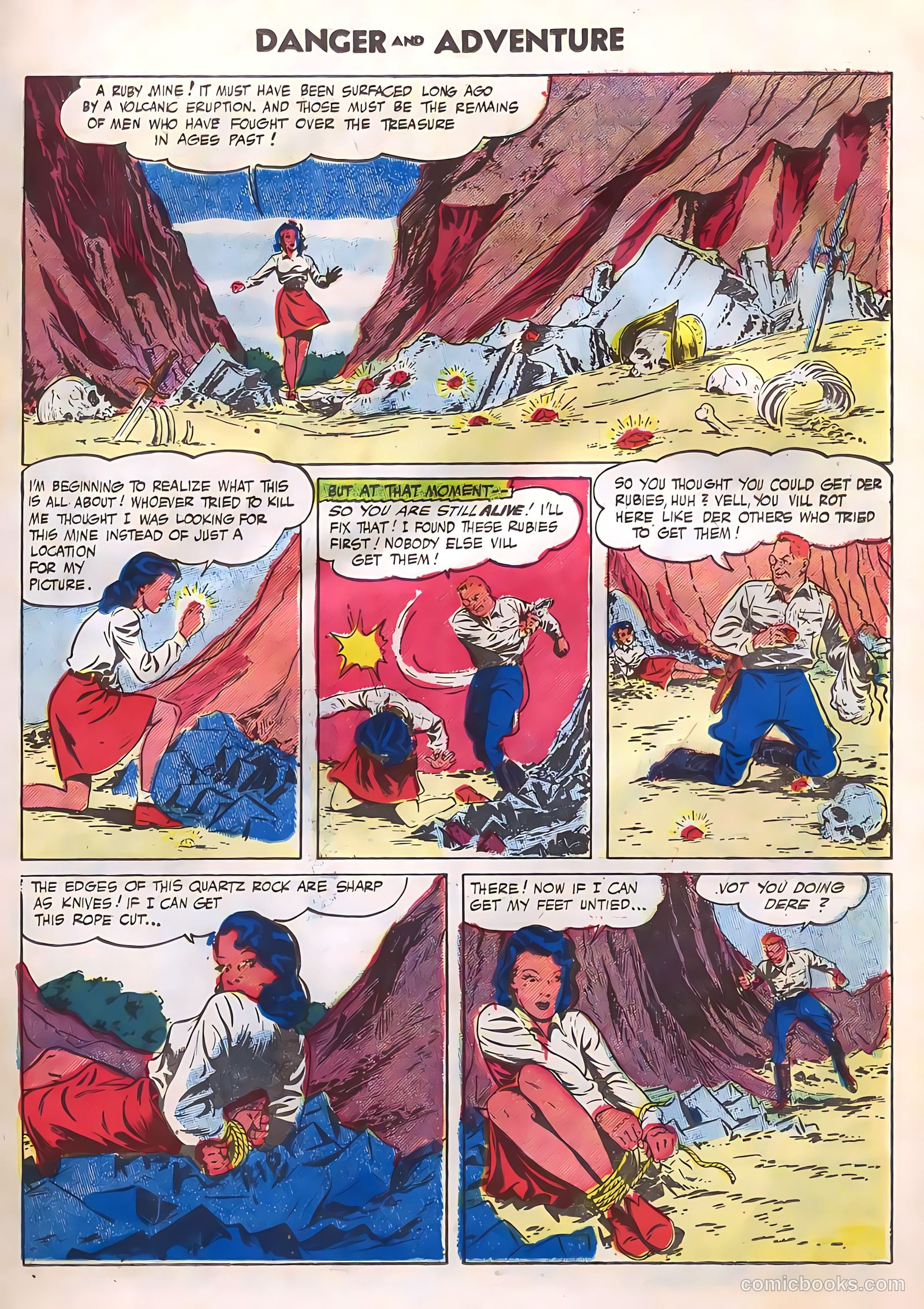 Danger and Adventure #22 (1955) — page 19 of 35