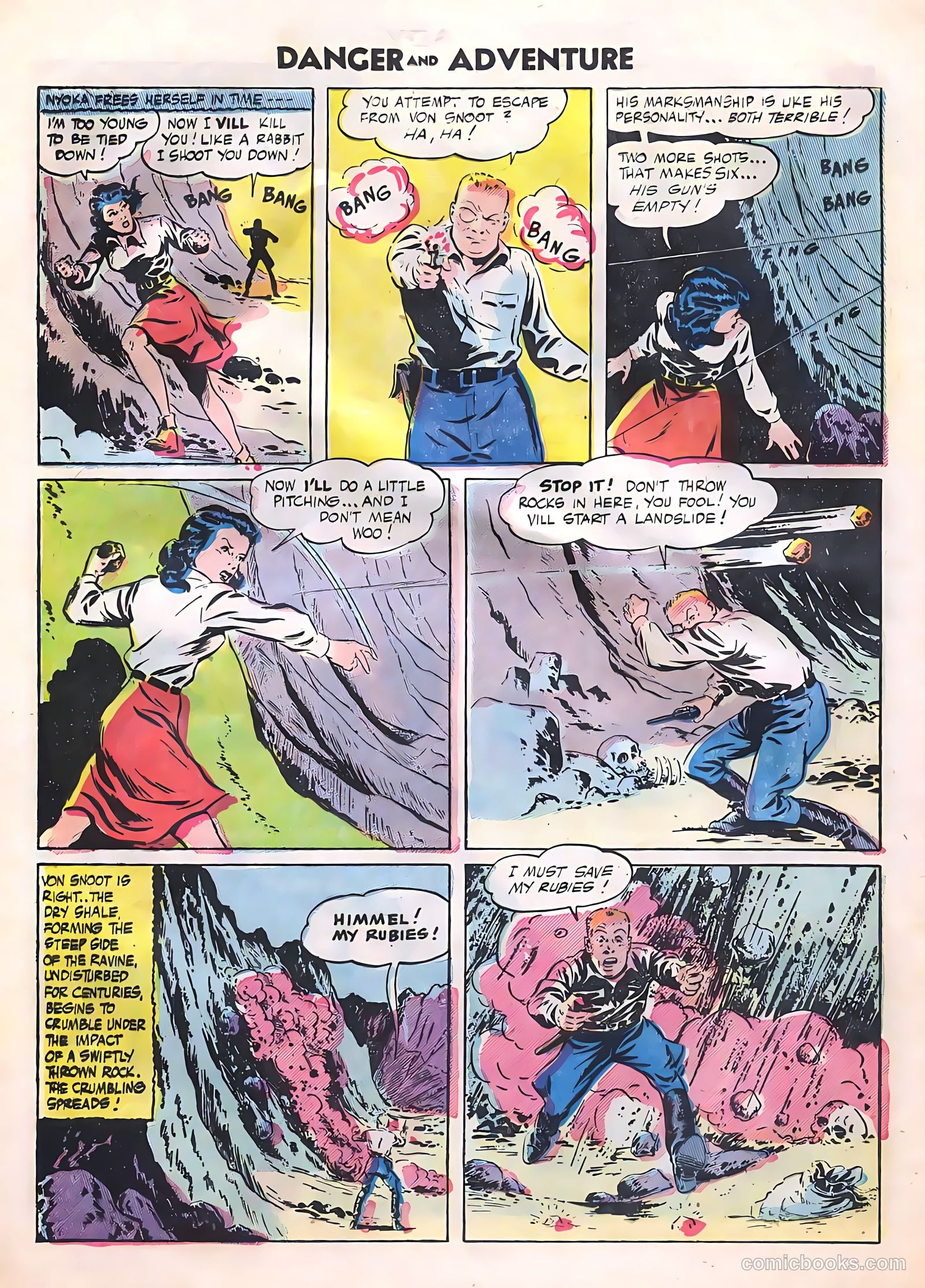 Danger and Adventure #22 (1955) — page 20 of 35