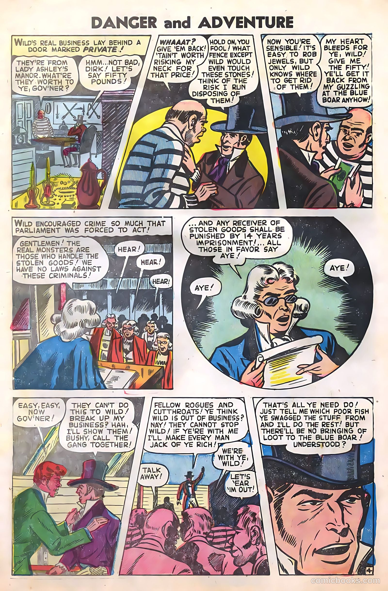 Danger and Adventure #22 (1955) — page 28 of 35