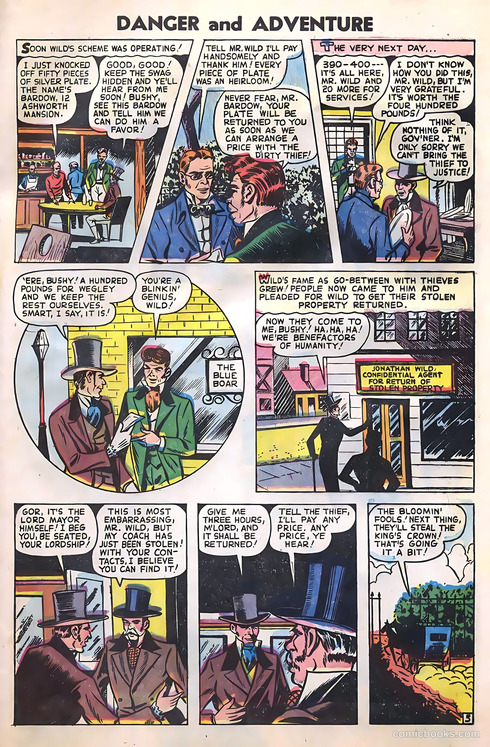 Danger and Adventure #22 (1955) — page 29 of 35