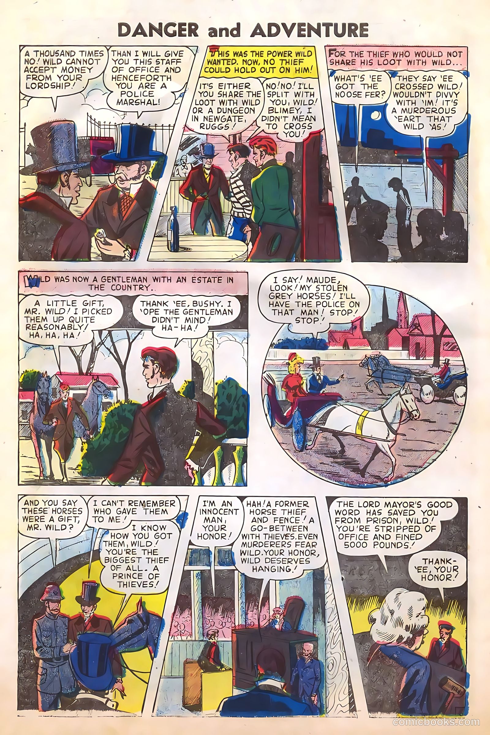 Danger and Adventure #22 (1955) — page 30 of 35
