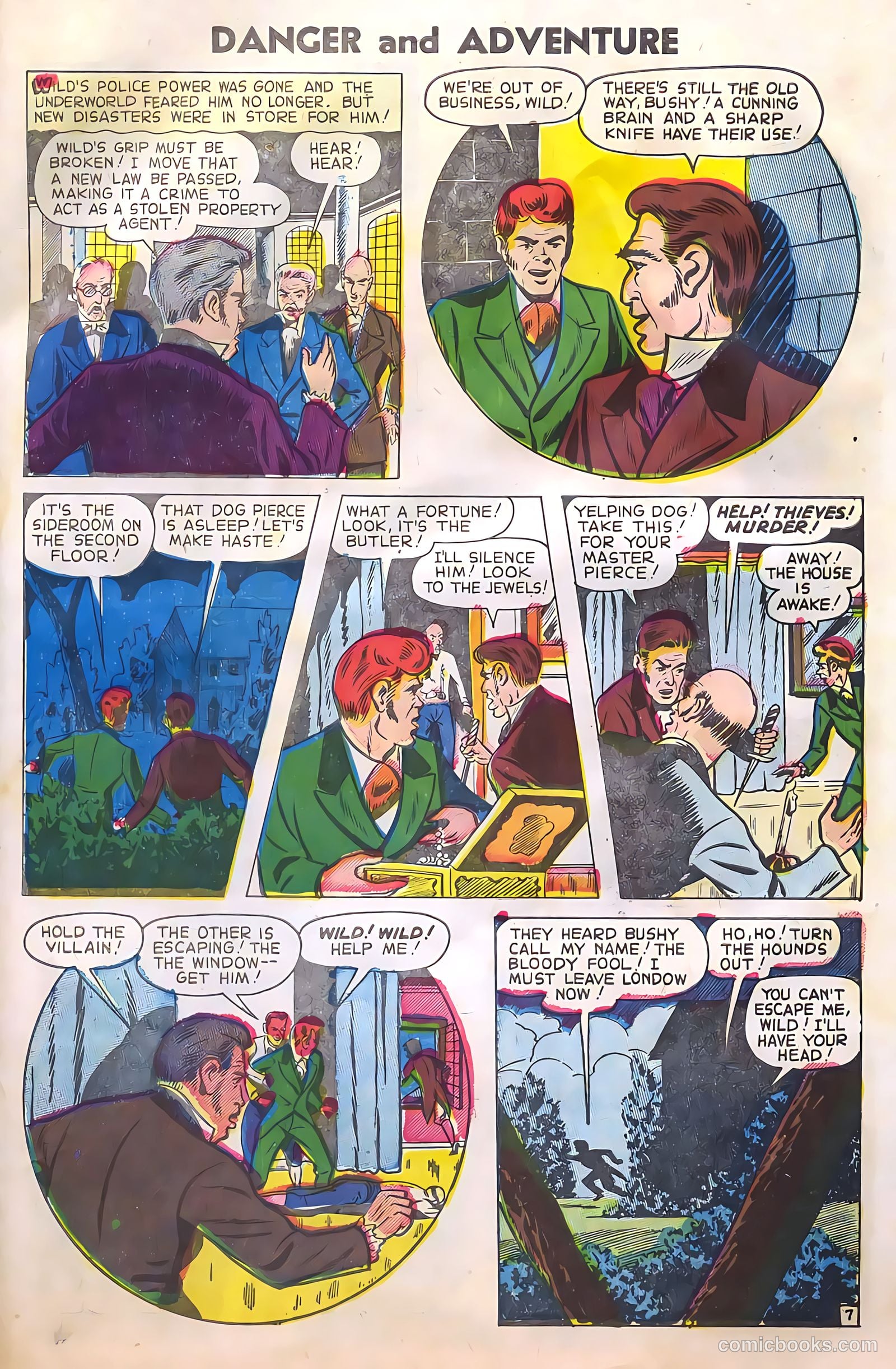 Danger and Adventure #22 (1955) — page 31 of 35
