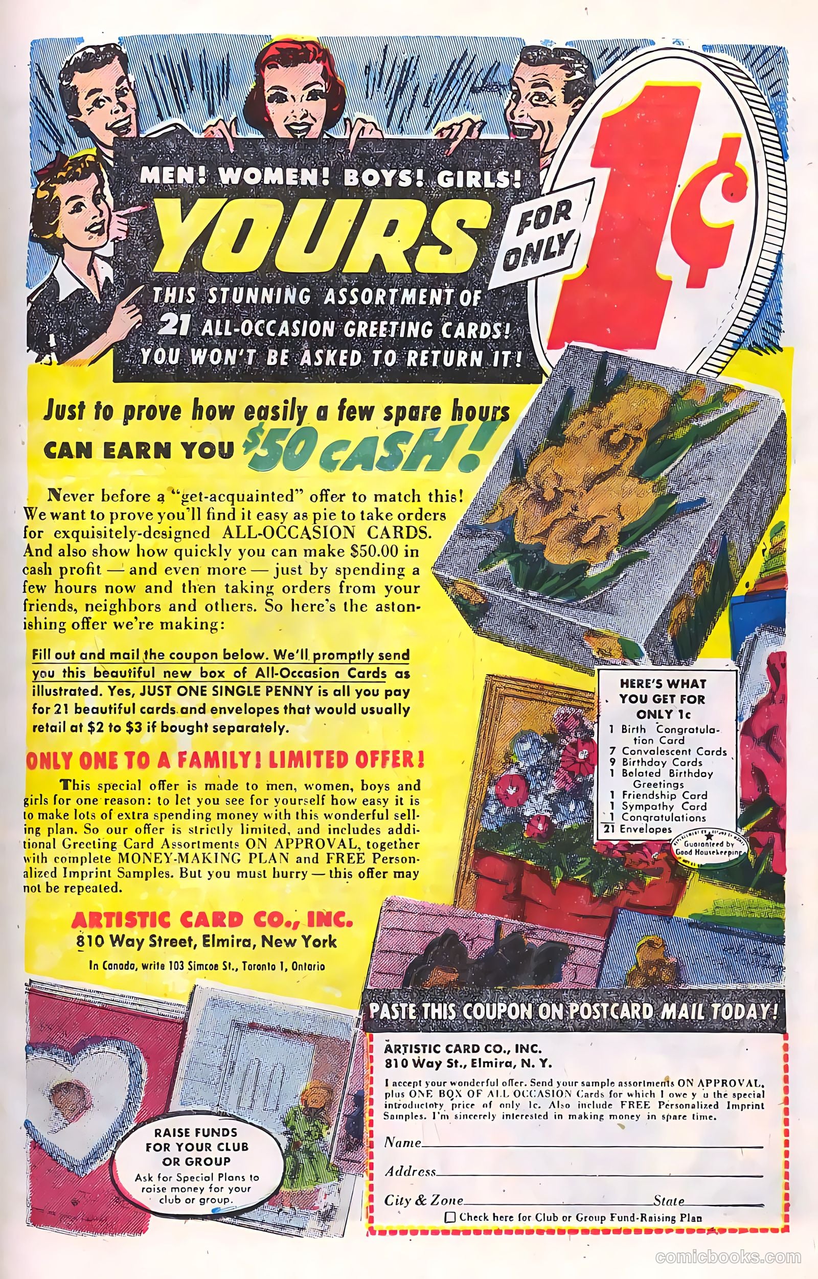 Danger and Adventure #24 (1955) — page 15 of 36