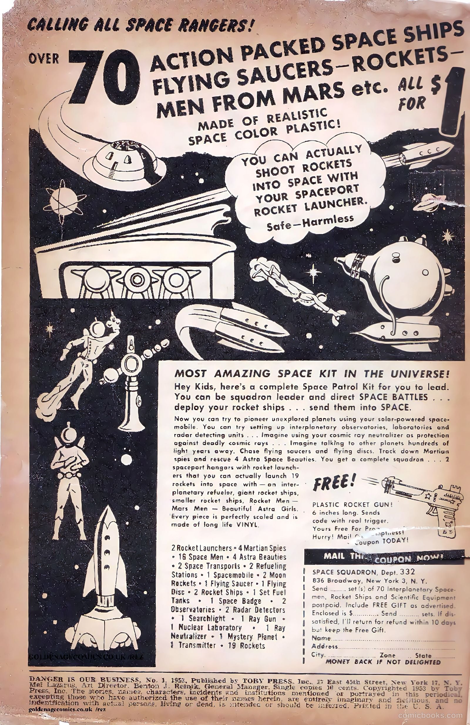 Danger Is Our Business #1 (1953) — page 2