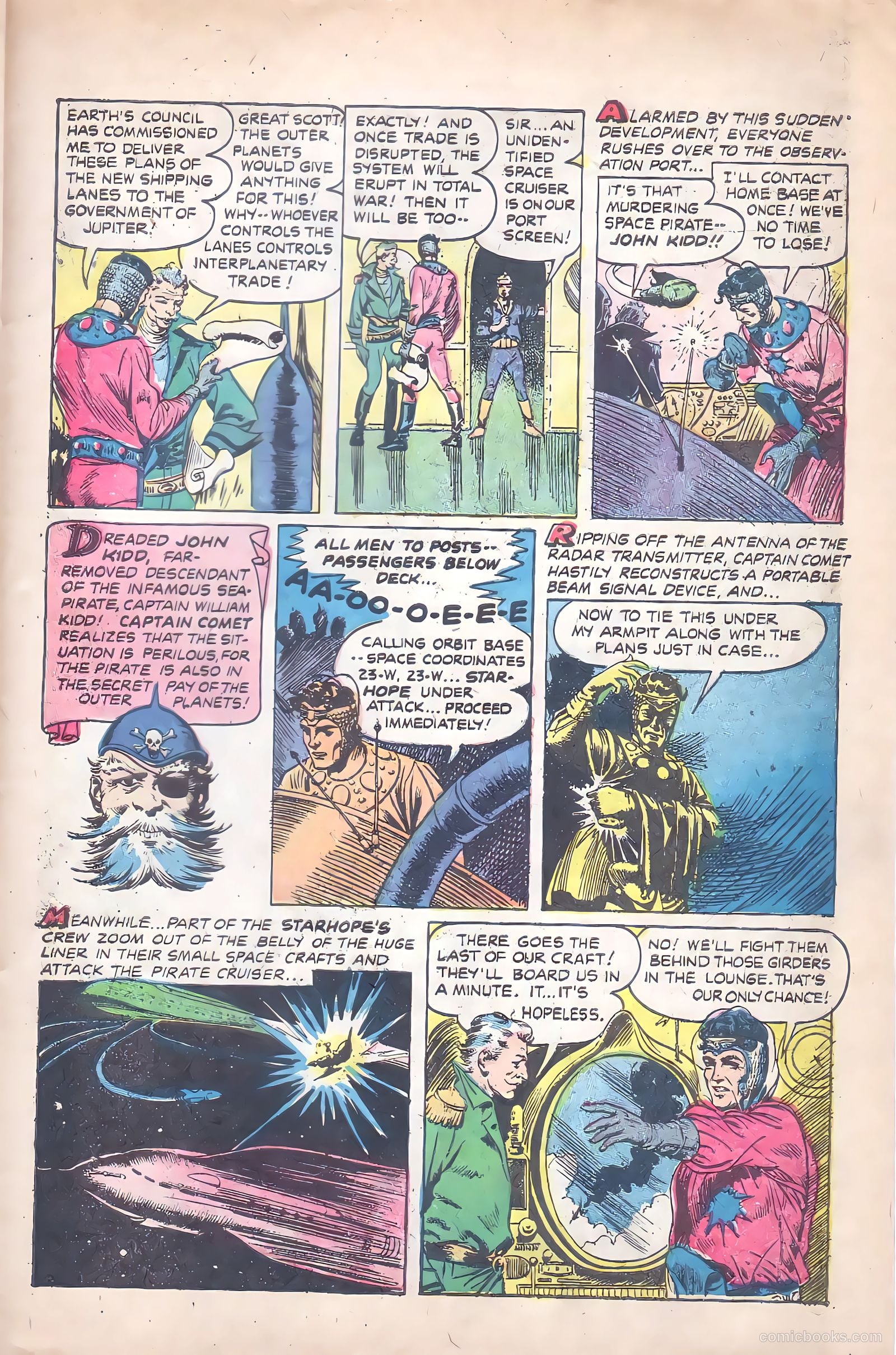 Danger Is Our Business #1 (1953) — page 28