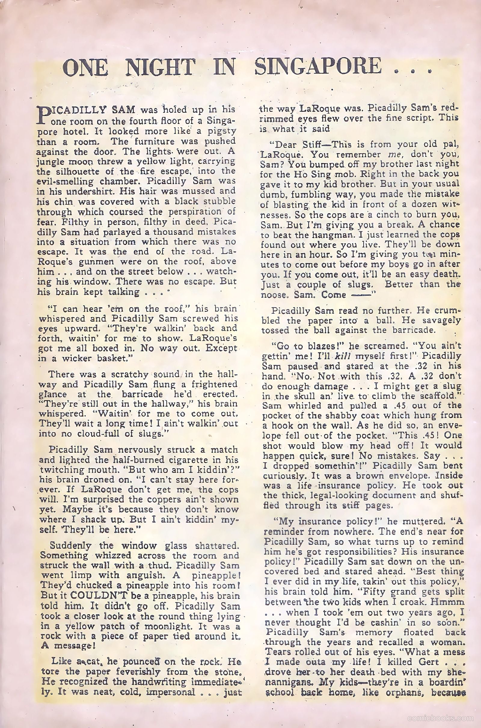 Danger Is Our Business #1 (1953) — page 33