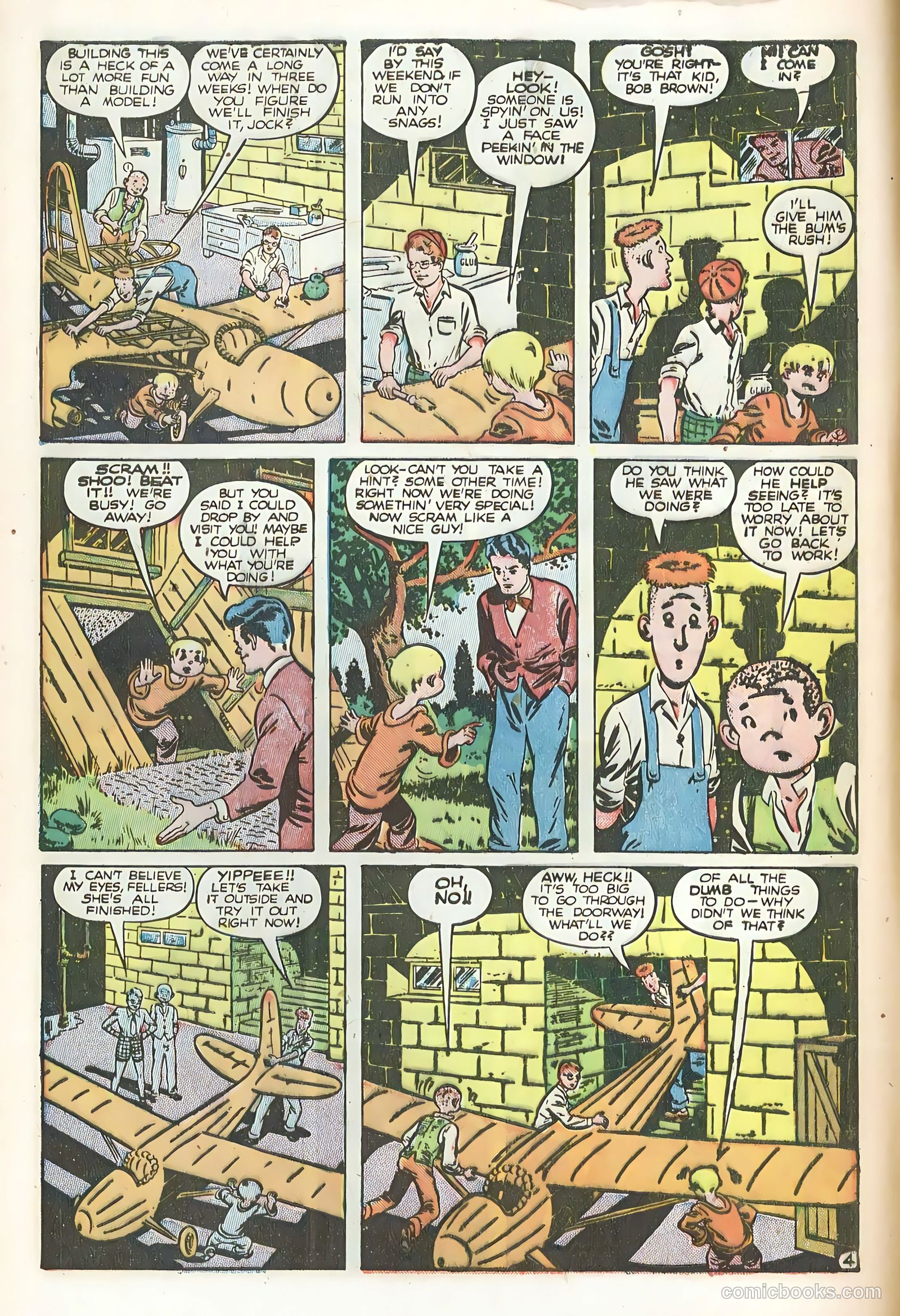 Daredevil Comics #54 (1949, Lev Gleason Publications, Inc.) — page 6 of 51
