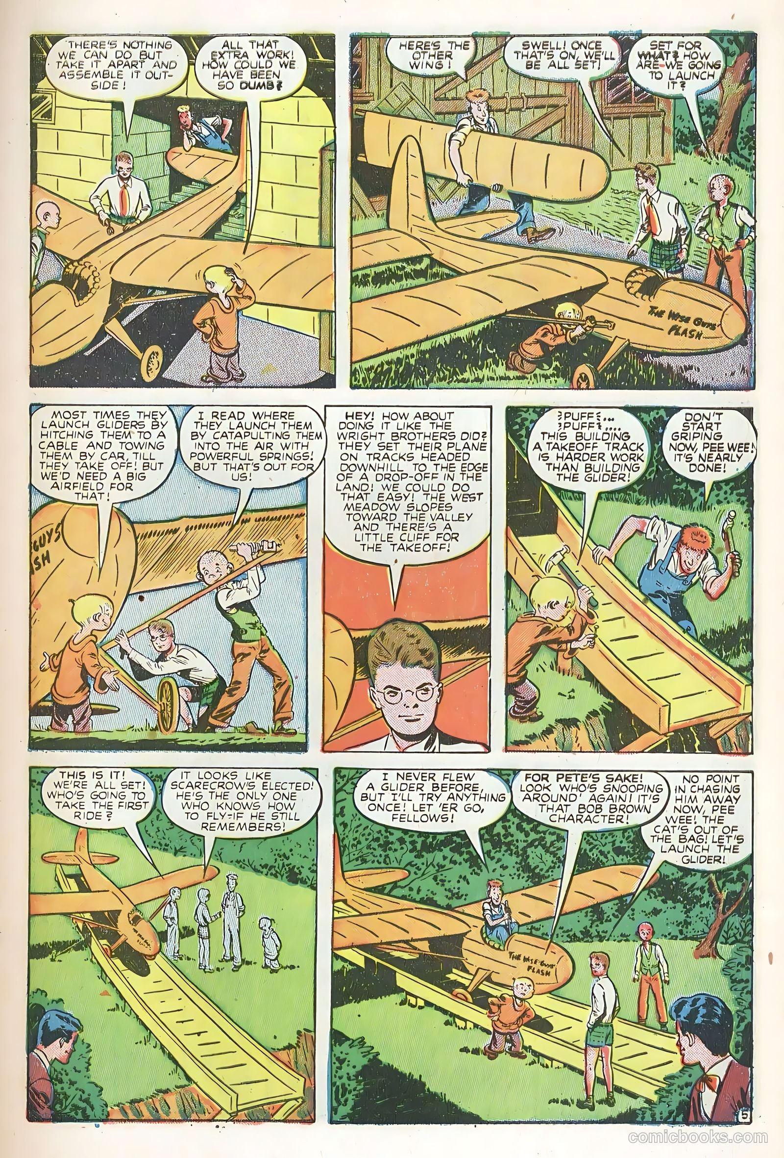 Daredevil Comics #54 (1949, Lev Gleason Publications, Inc.) — page 7 of 51