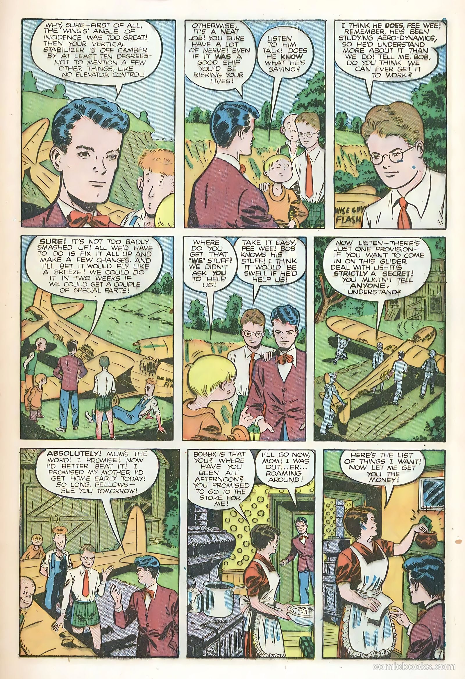 Daredevil Comics #54 (1949, Lev Gleason Publications, Inc.) — page 9 of 51