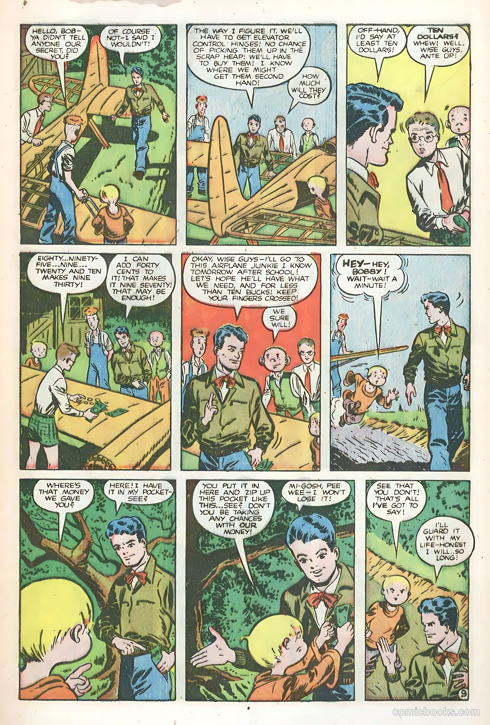 Daredevil Comics #54 (1949, Lev Gleason Publications, Inc.) — page 11 of 51