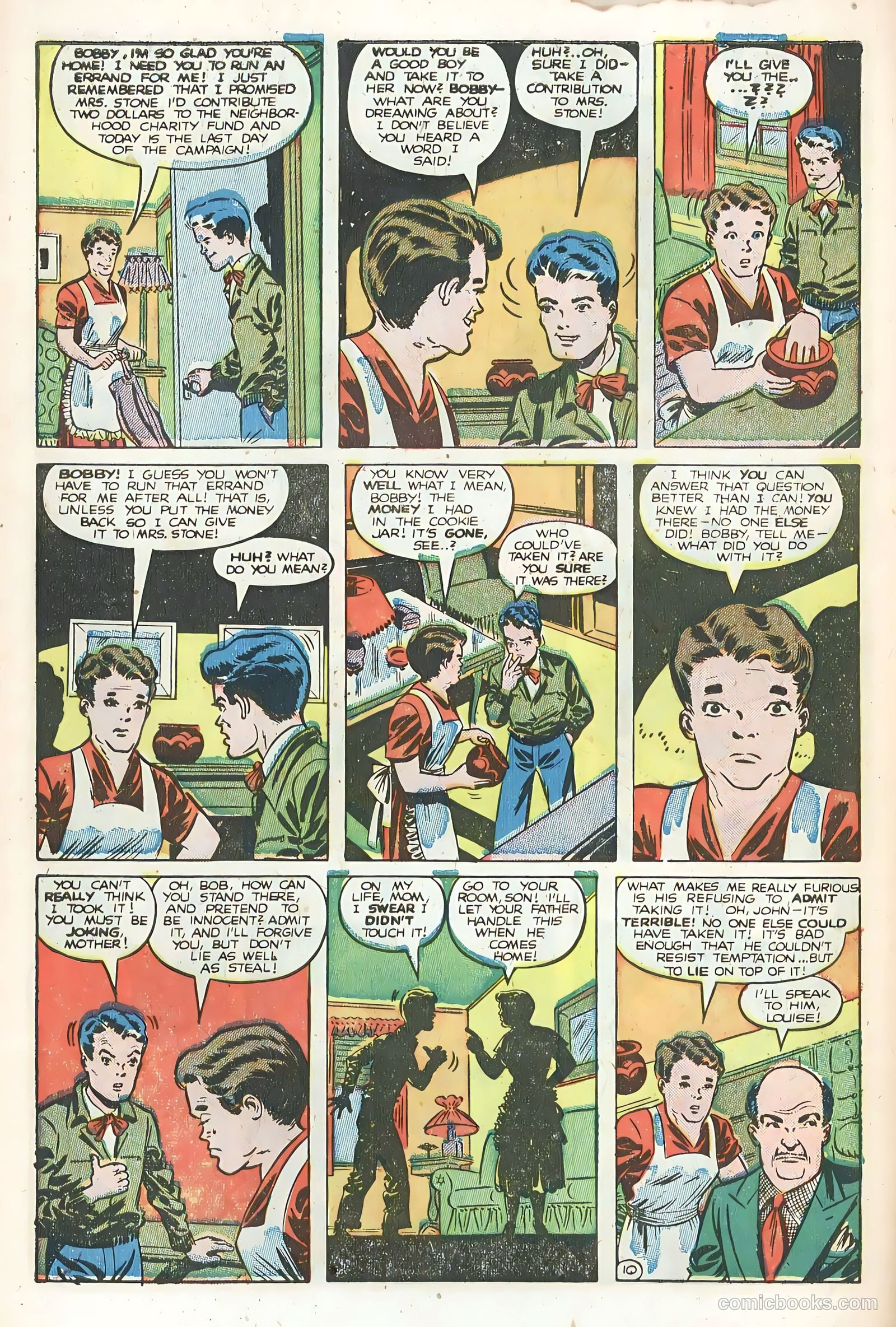 Daredevil Comics #54 (1949, Lev Gleason Publications, Inc.) — page 12 of 51