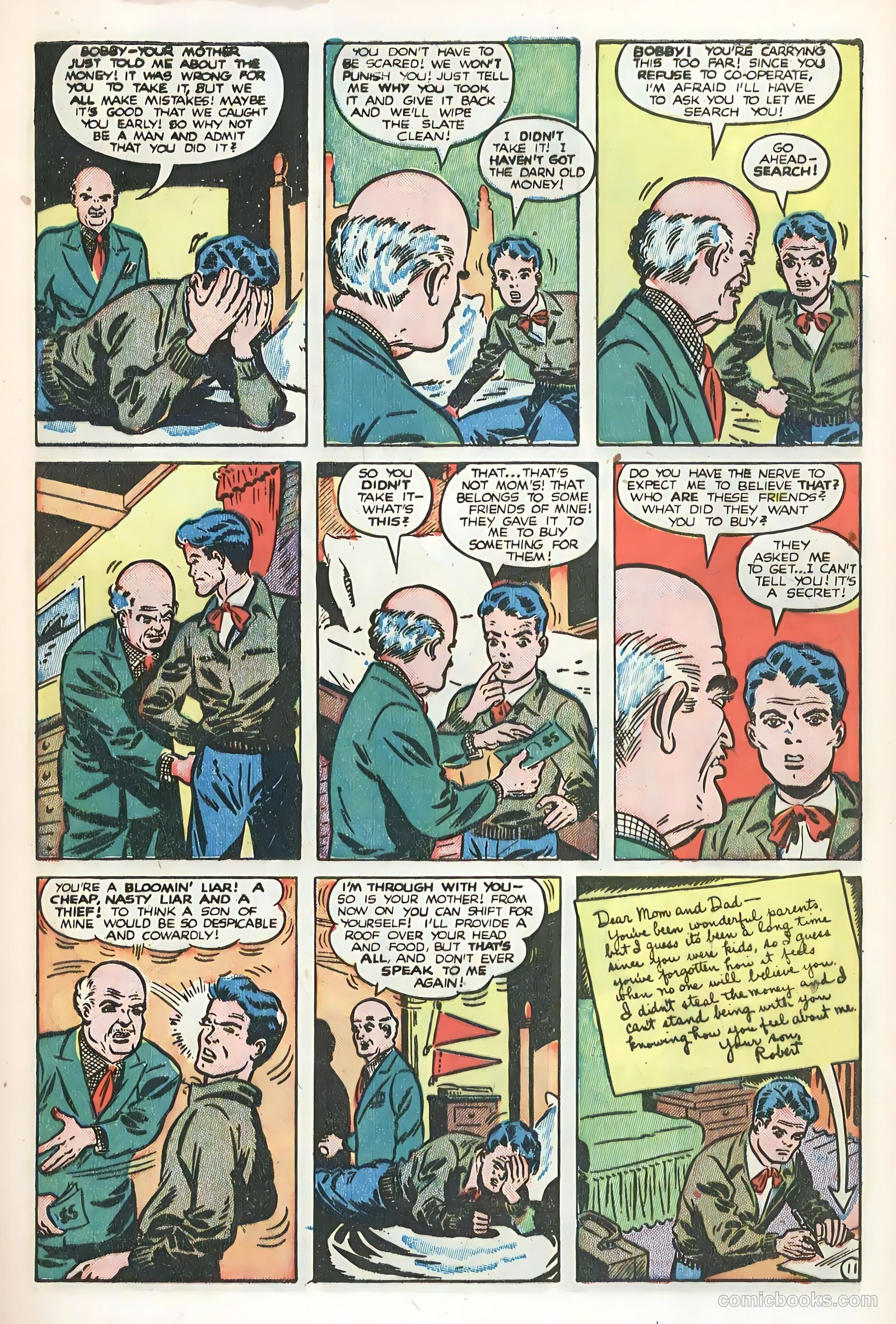 Daredevil Comics #54 (1949, Lev Gleason Publications, Inc.) — page 13 of 51