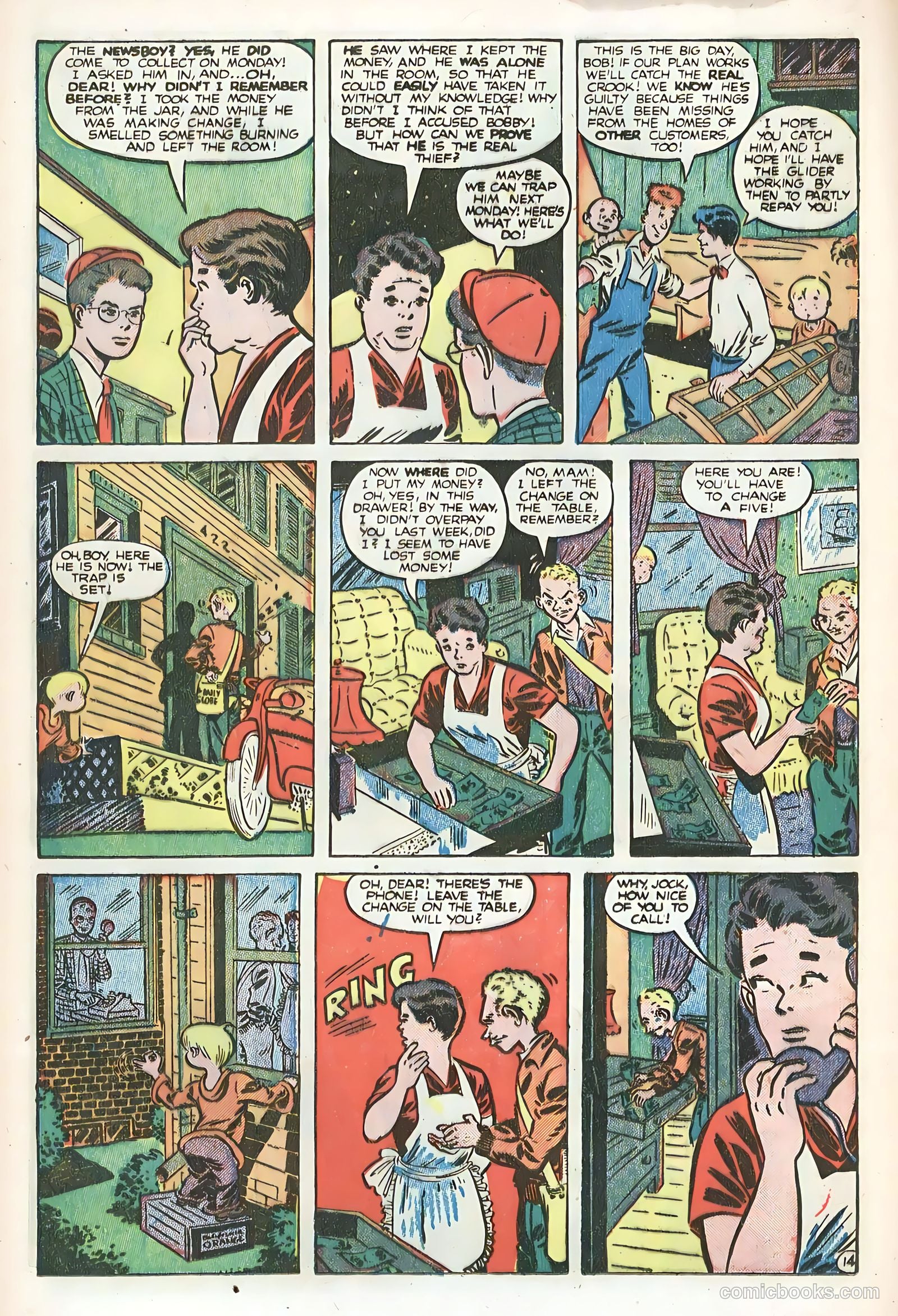 Daredevil Comics #54 (1949, Lev Gleason Publications, Inc.) — page 16 of 51