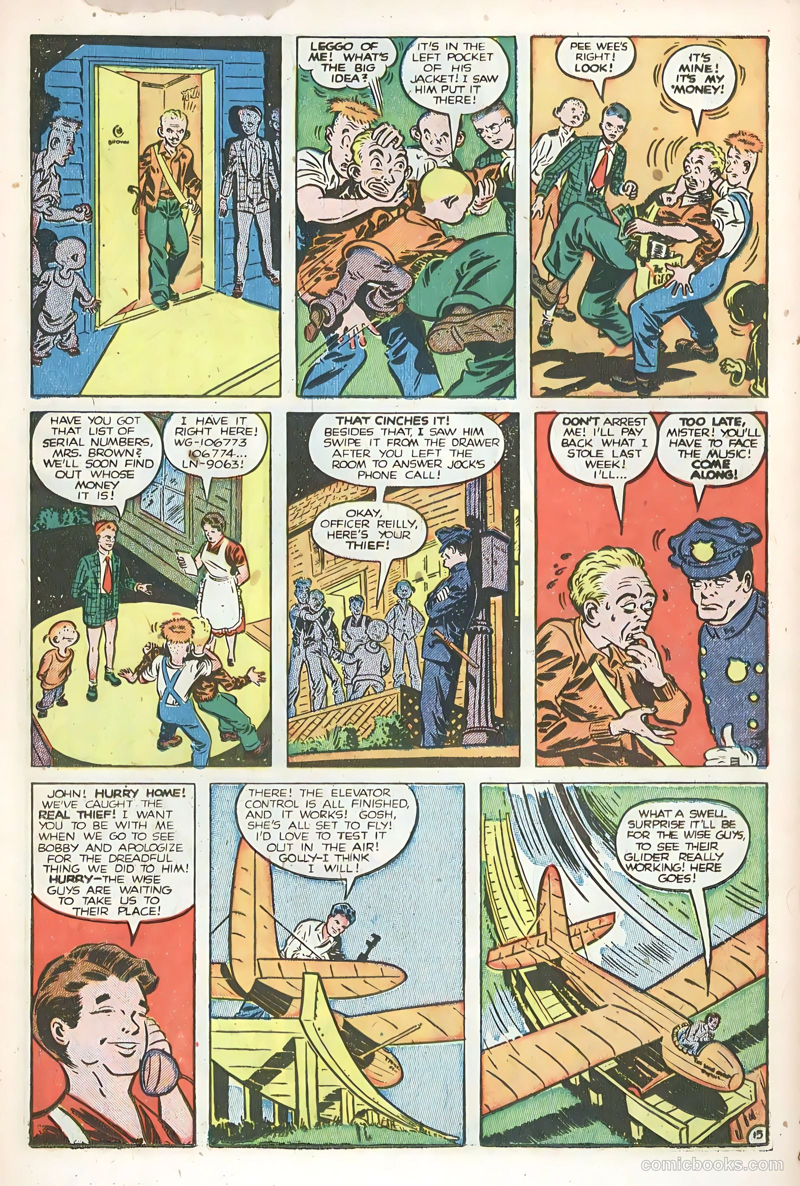 Daredevil Comics #54 (1949, Lev Gleason Publications, Inc.) — page 17 of 51