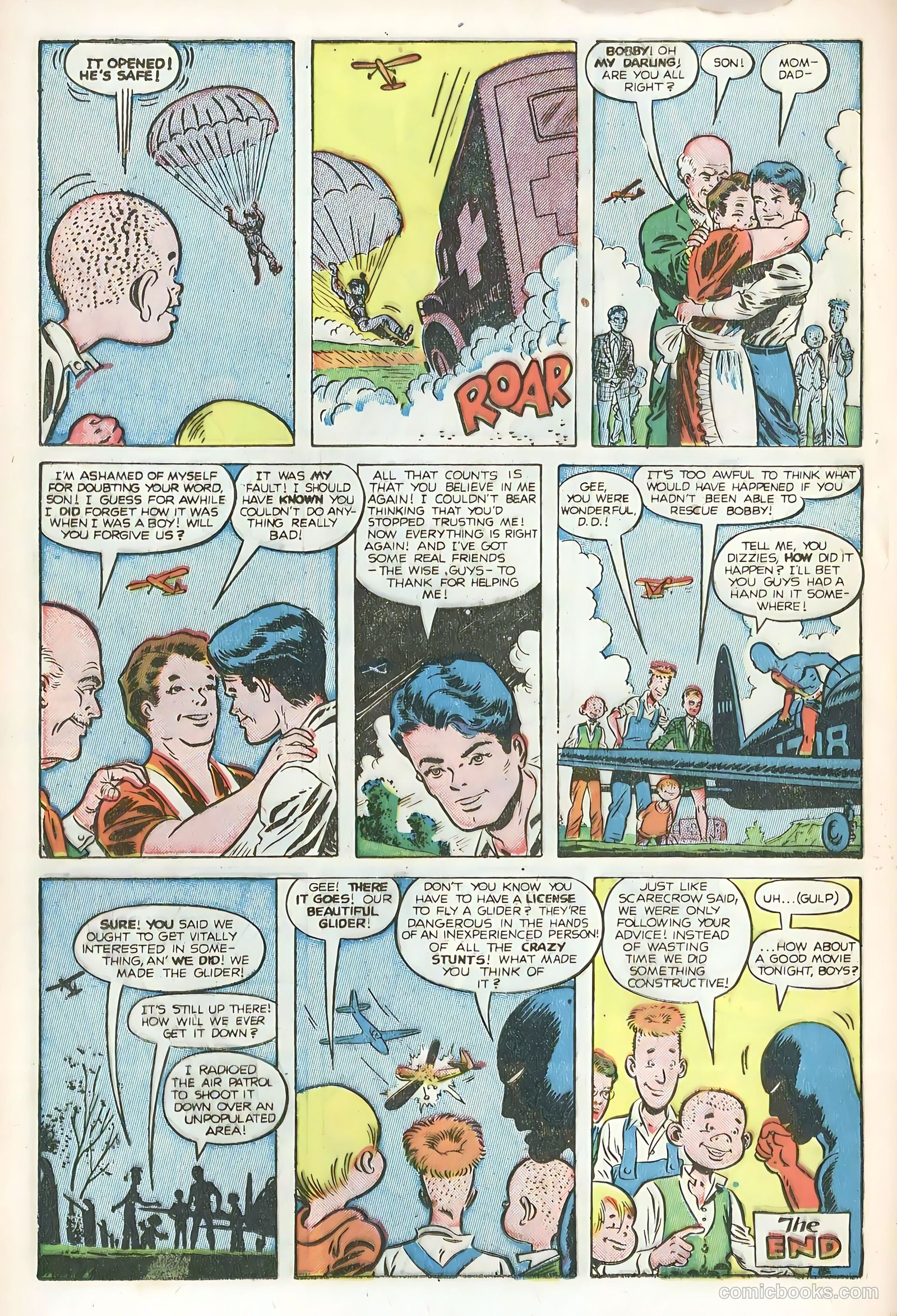 Daredevil Comics #54 (1949, Lev Gleason Publications, Inc.) — page 20 of 51