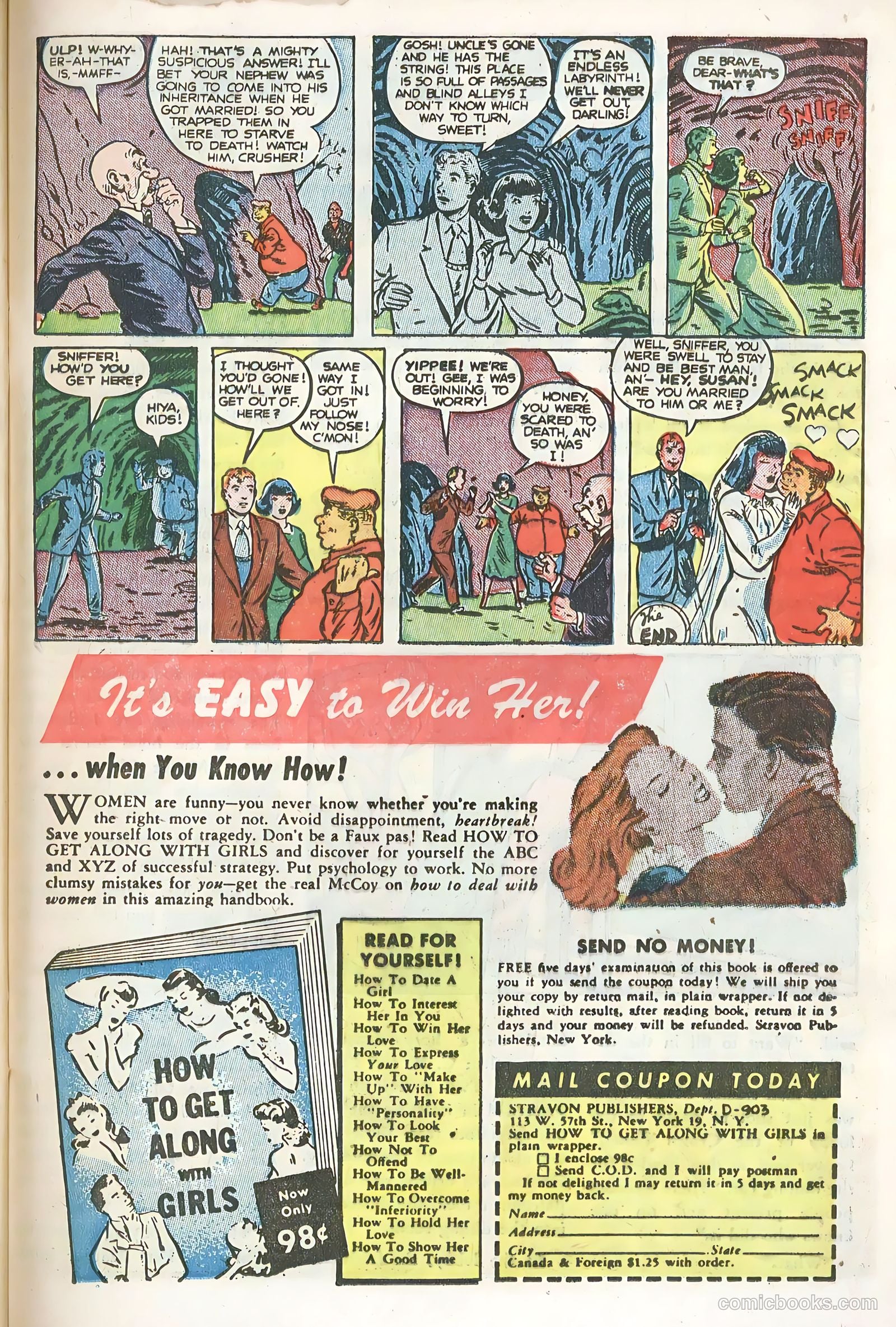 Daredevil Comics #54 (1949, Lev Gleason Publications, Inc.) — page 34 of 51