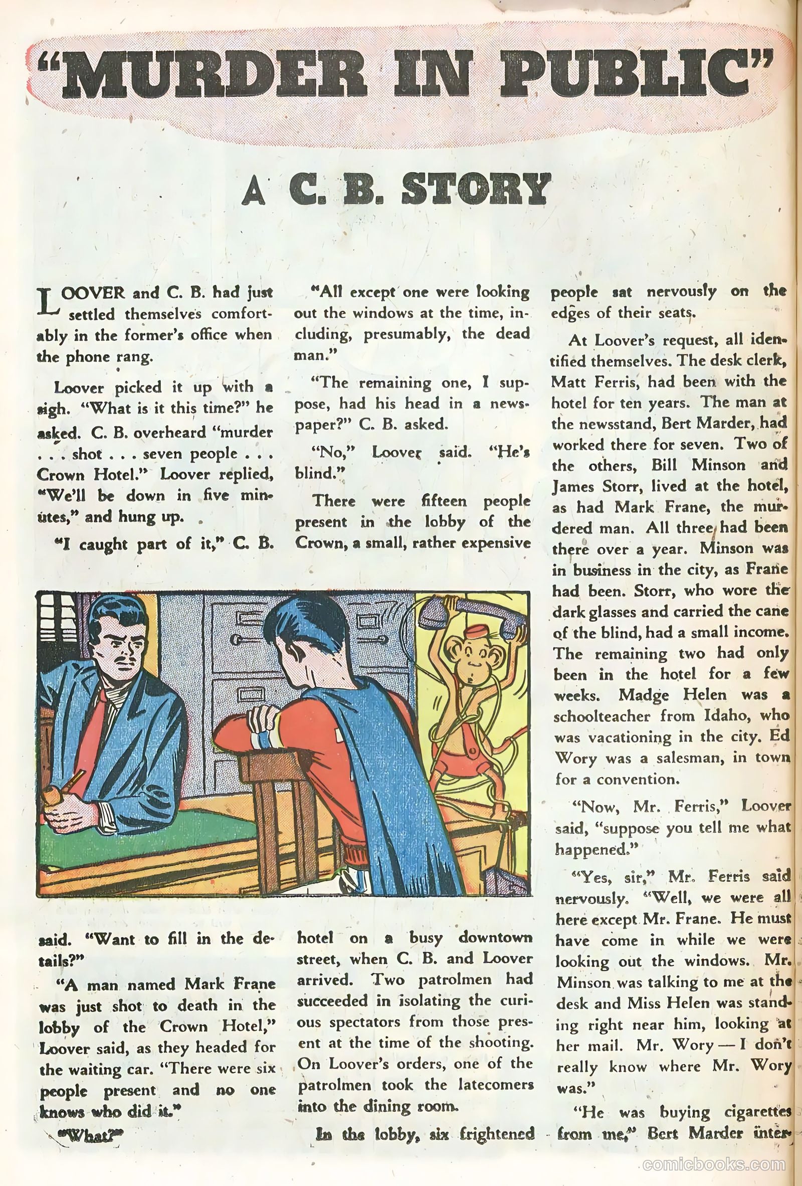 Daredevil Comics #54 (1949, Lev Gleason Publications, Inc.) — page 35 of 51