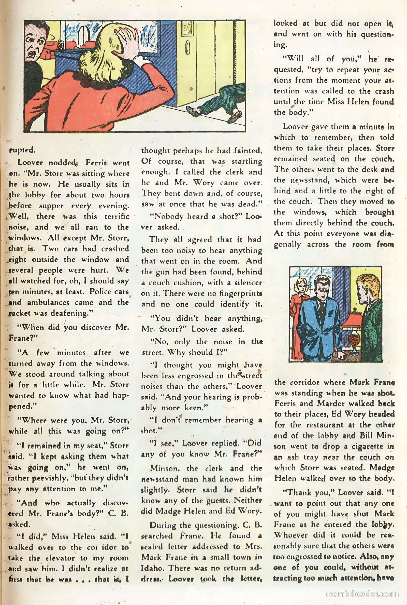 Daredevil Comics #54 (1949, Lev Gleason Publications, Inc.) — page 36 of 51