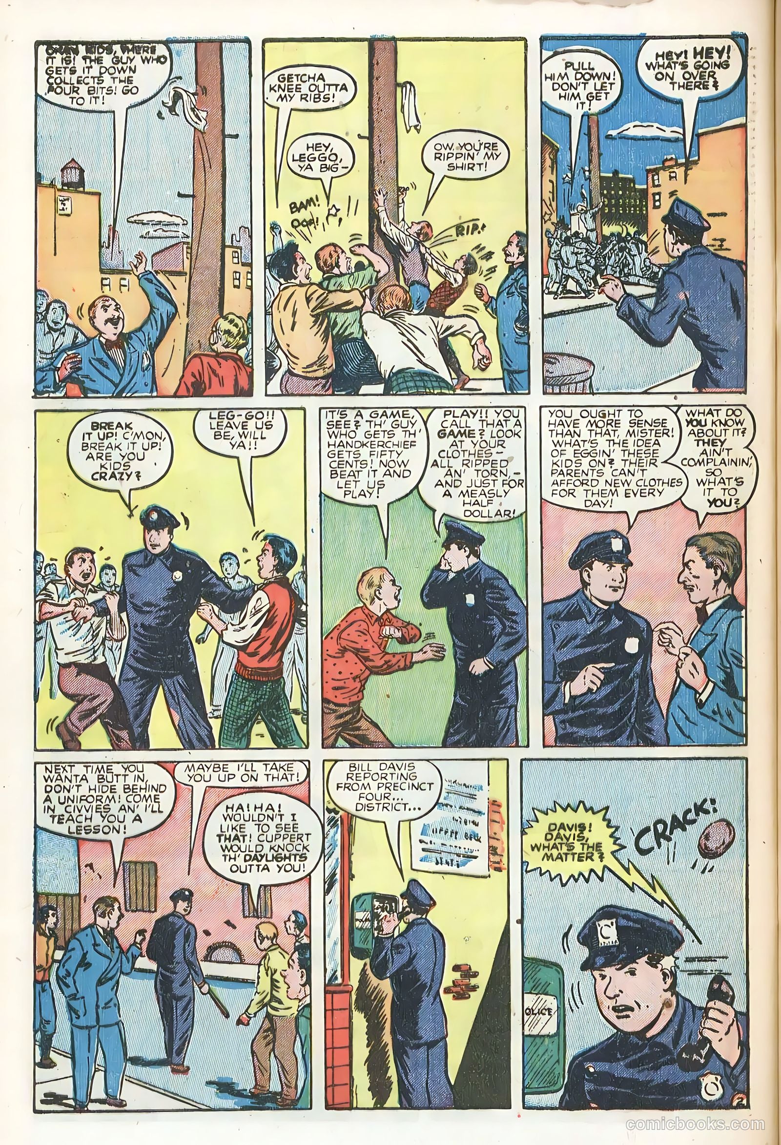 Daredevil Comics #54 (1949, Lev Gleason Publications, Inc.) — page 39 of 51