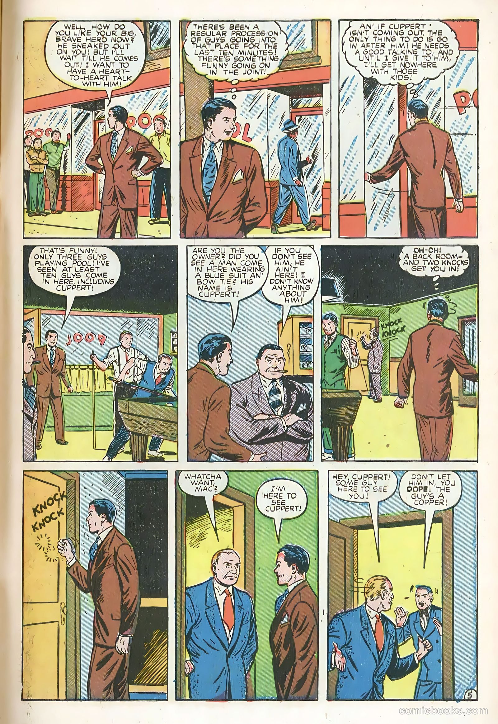 Daredevil Comics #54 (1949, Lev Gleason Publications, Inc.) — page 42 of 51