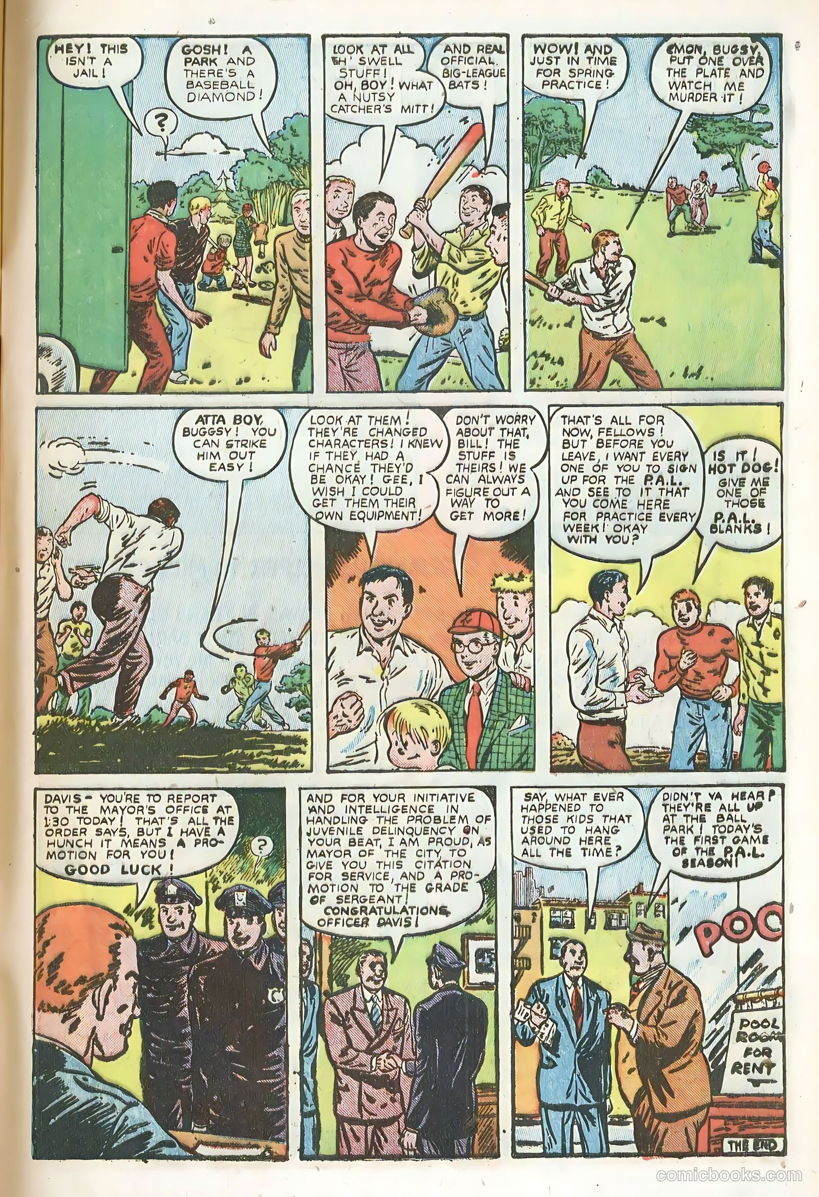 Daredevil Comics #54 (1949, Lev Gleason Publications, Inc.) — page 46 of 51