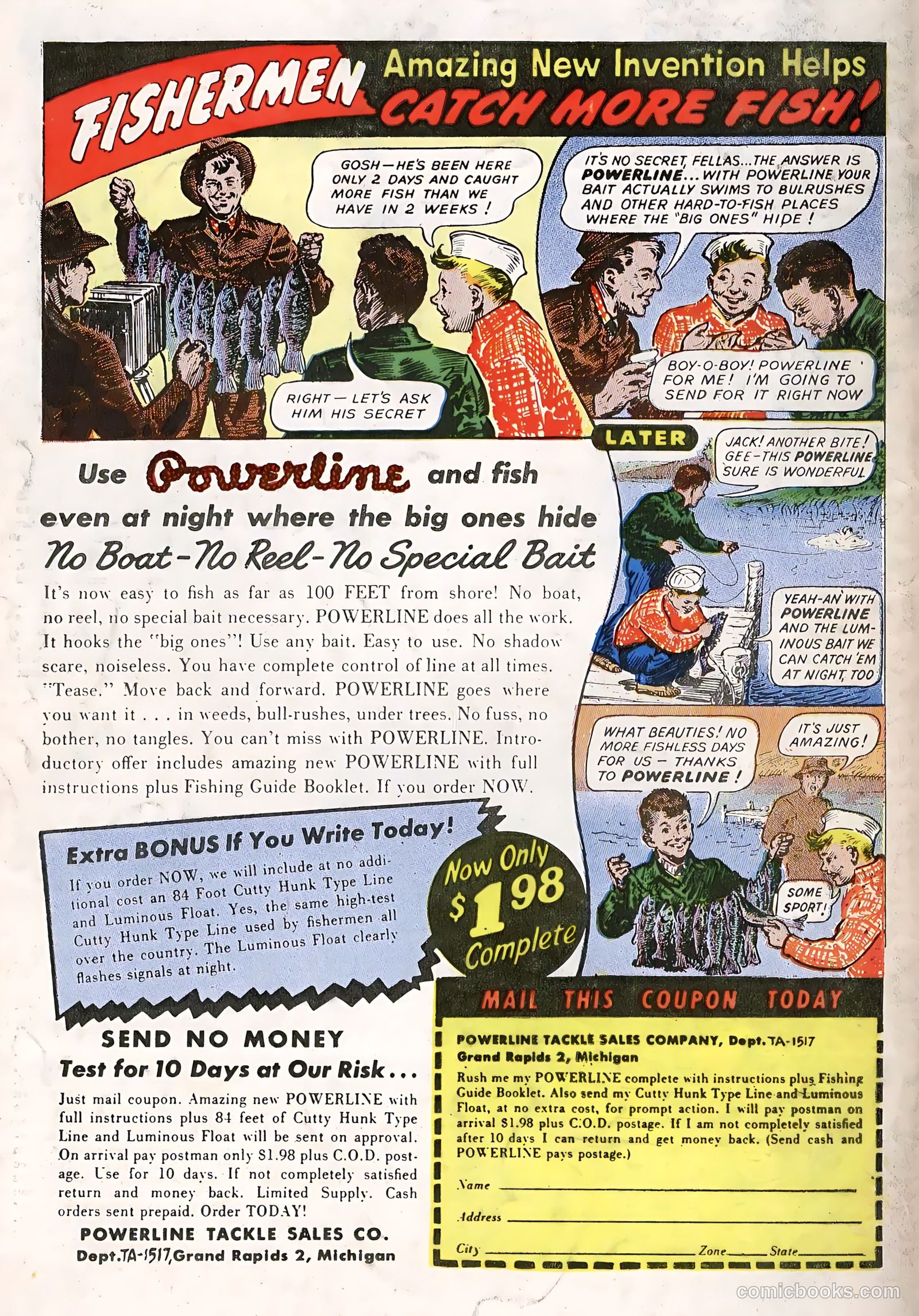 Daredevil Comics #54 (1949, Lev Gleason Publications, Inc.) — page 51 of 51