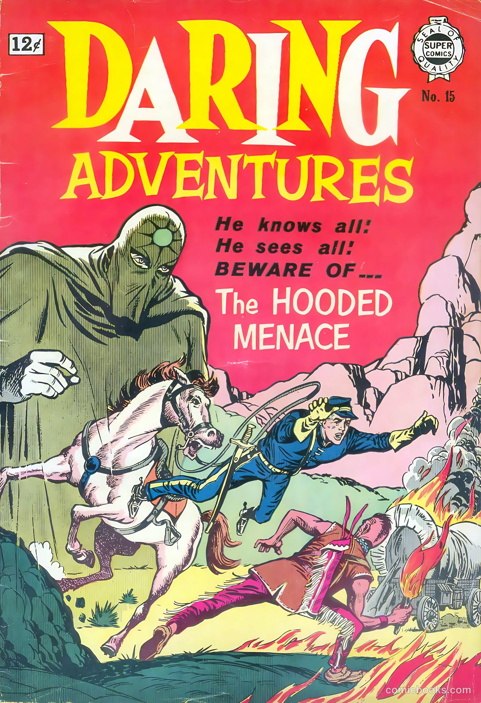 Daring Adventures #15 cover