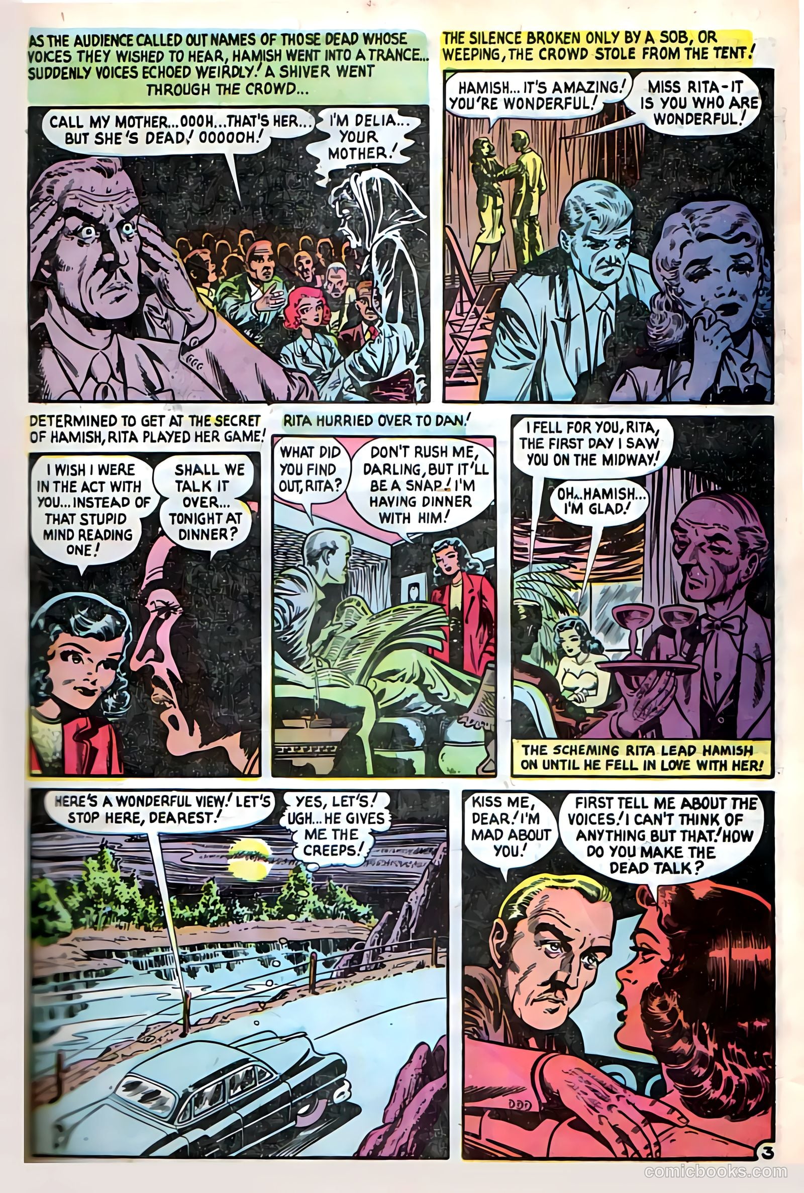 Dark Mysteries #12 (1953, Master Comics) — page 5 of 36
