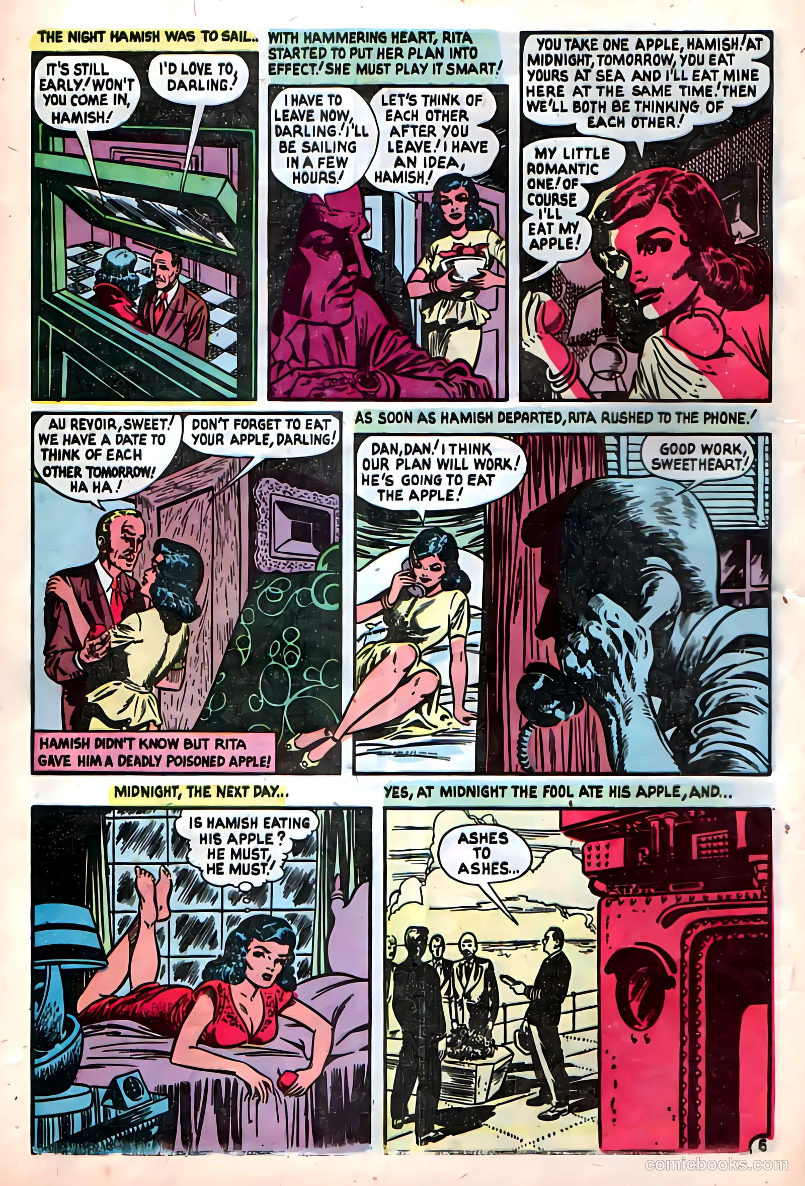 Dark Mysteries #12 (1953, Master Comics) — page 8 of 36