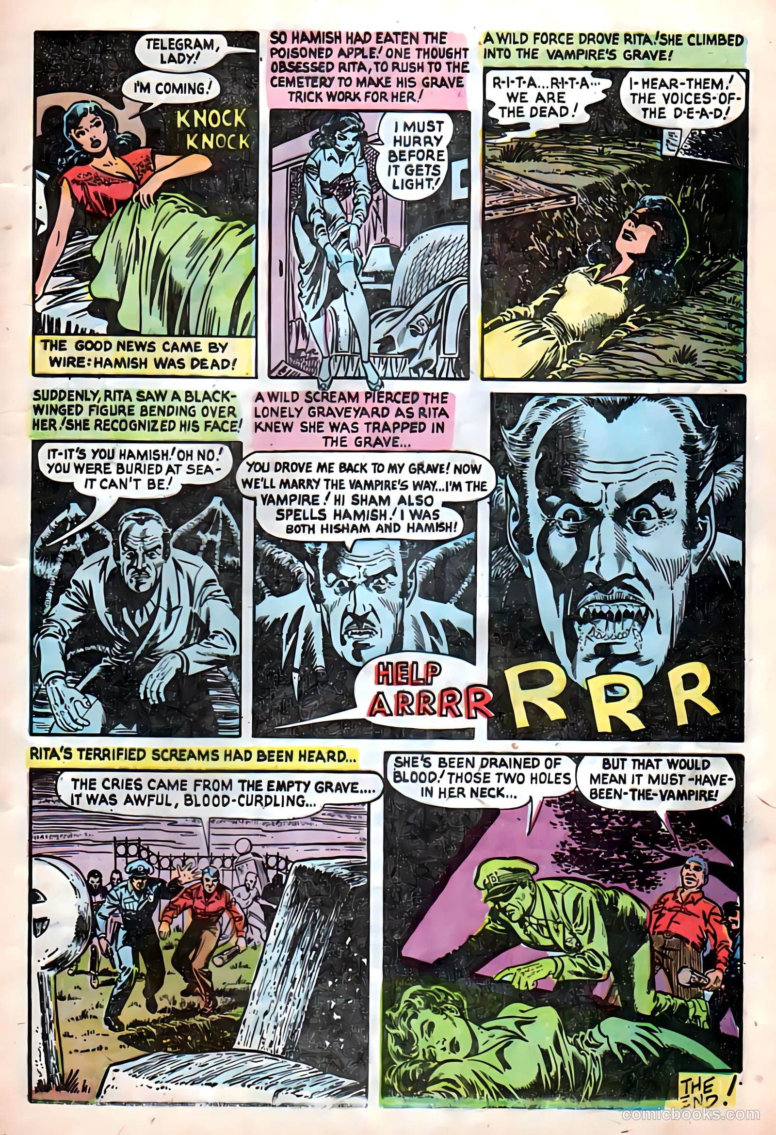 Dark Mysteries #12 (1953, Master Comics) — page 9 of 36
