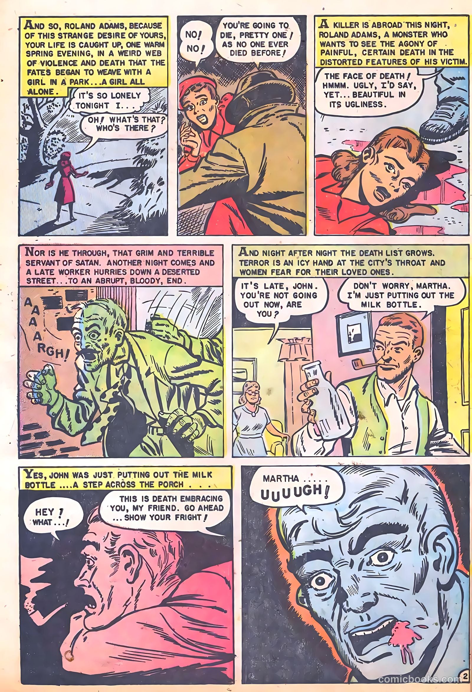 Dark Mysteries #12 (1953, Master Comics) — page 12 of 36
