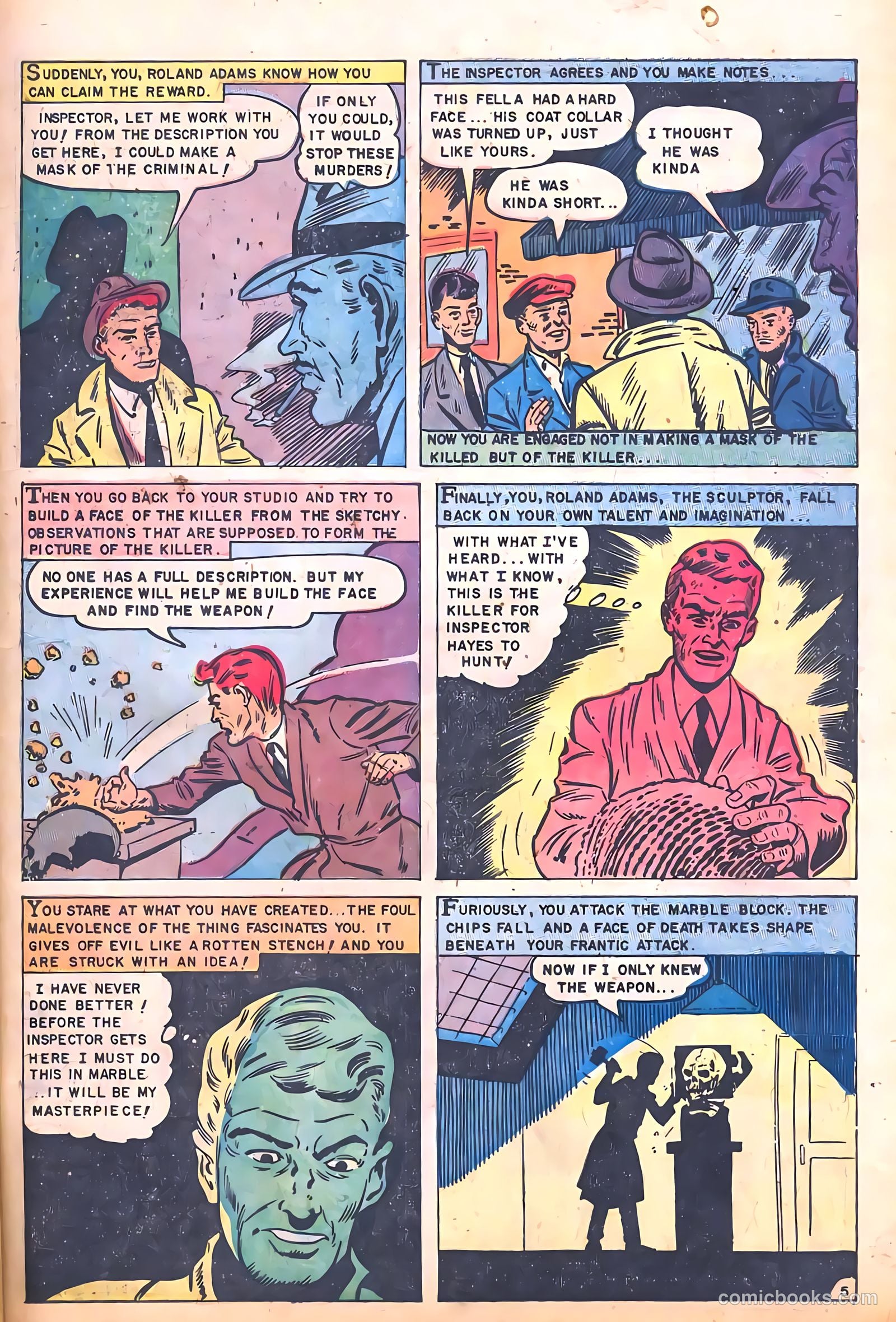 Dark Mysteries #12 (1953, Master Comics) — page 15 of 36