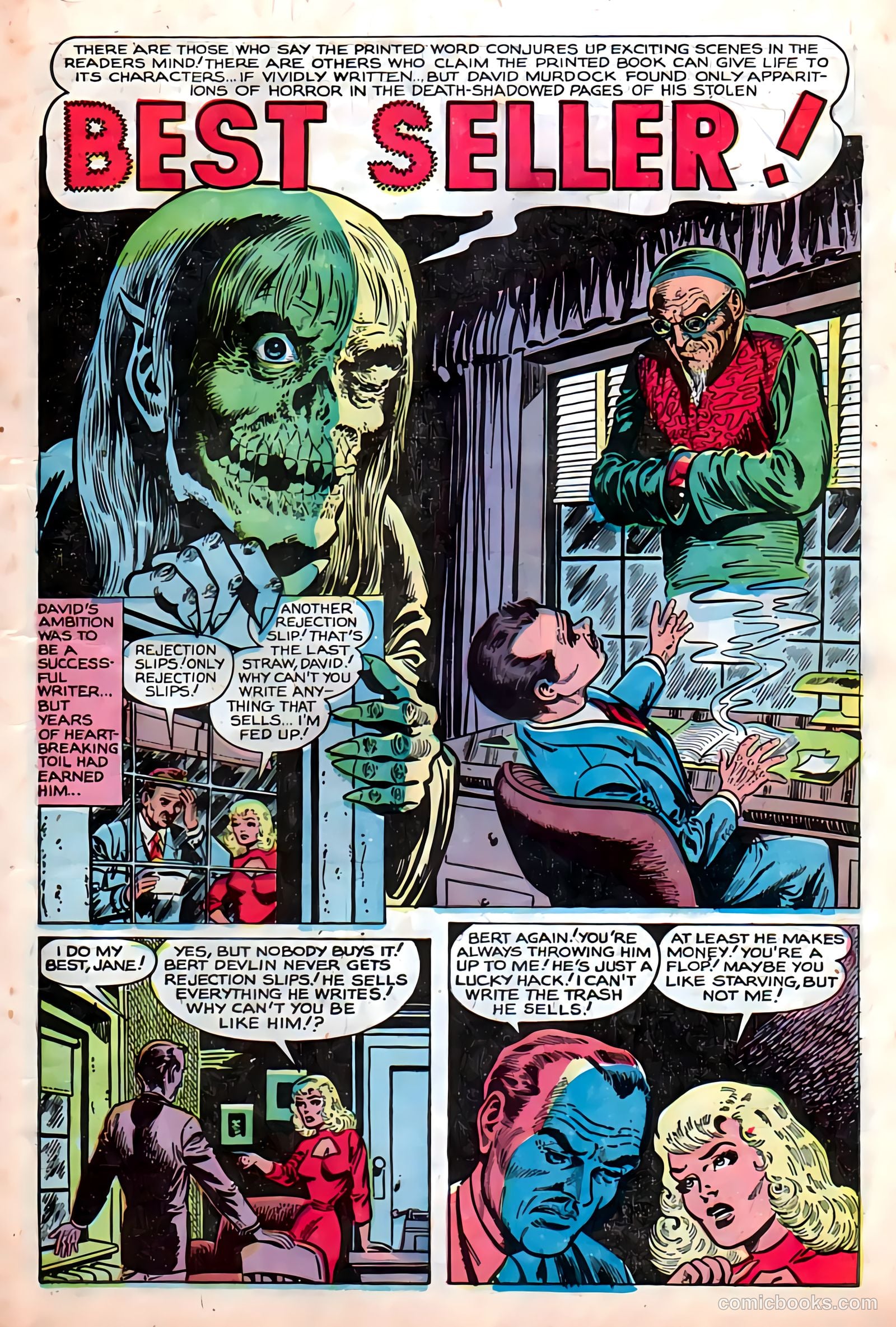 Dark Mysteries #12 (1953, Master Comics) — page 17 of 36